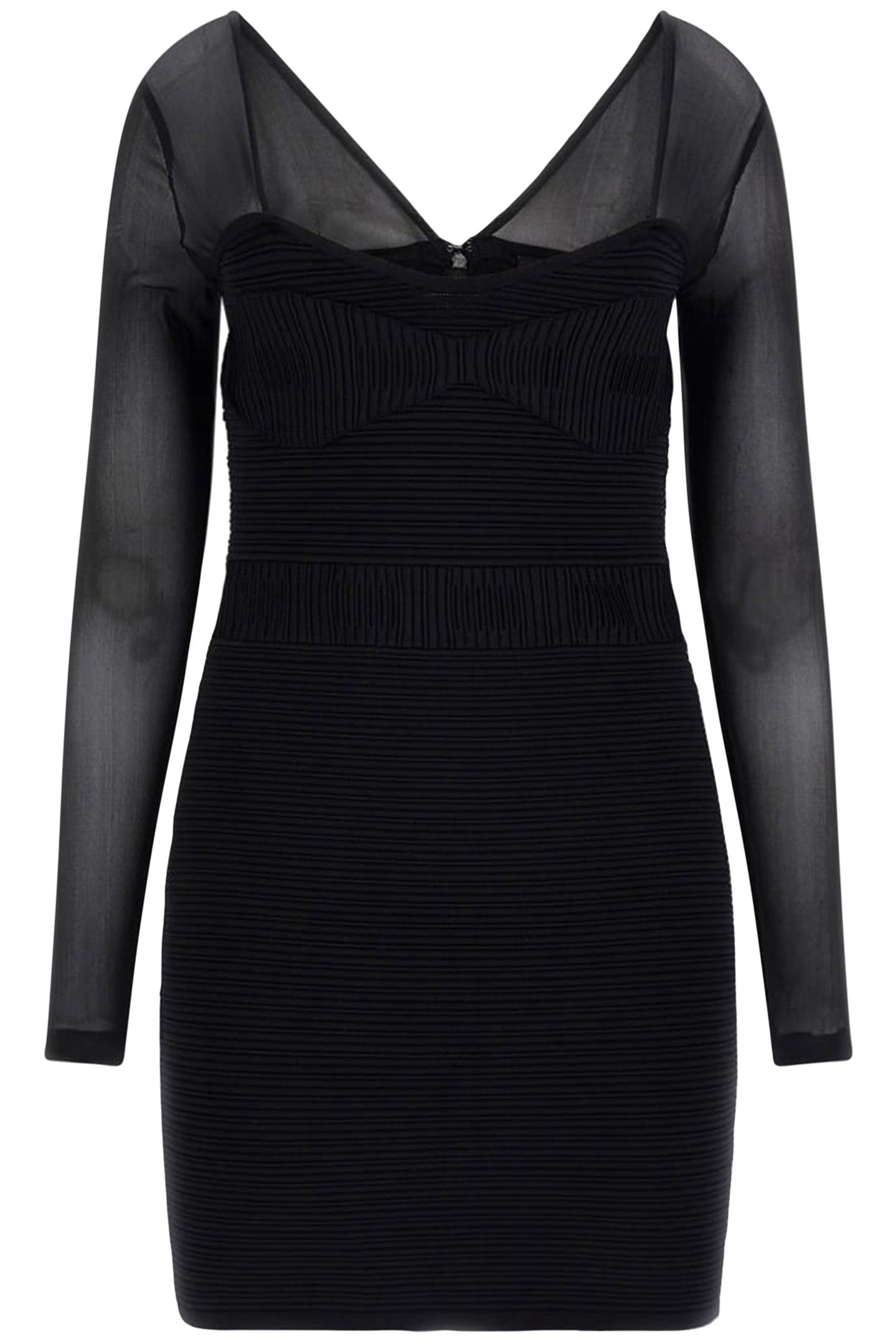 MARCIANO BY GUESS MEGAN BANDAGE DRESS JET BLACK 5