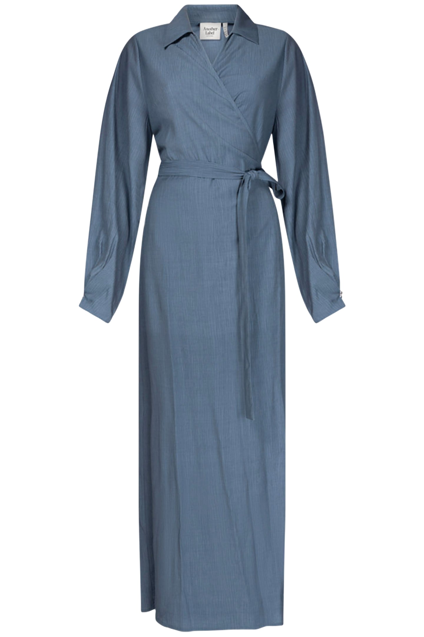 GEORGIA DRESS LONG SLEEVE BLUE HORIZON 1