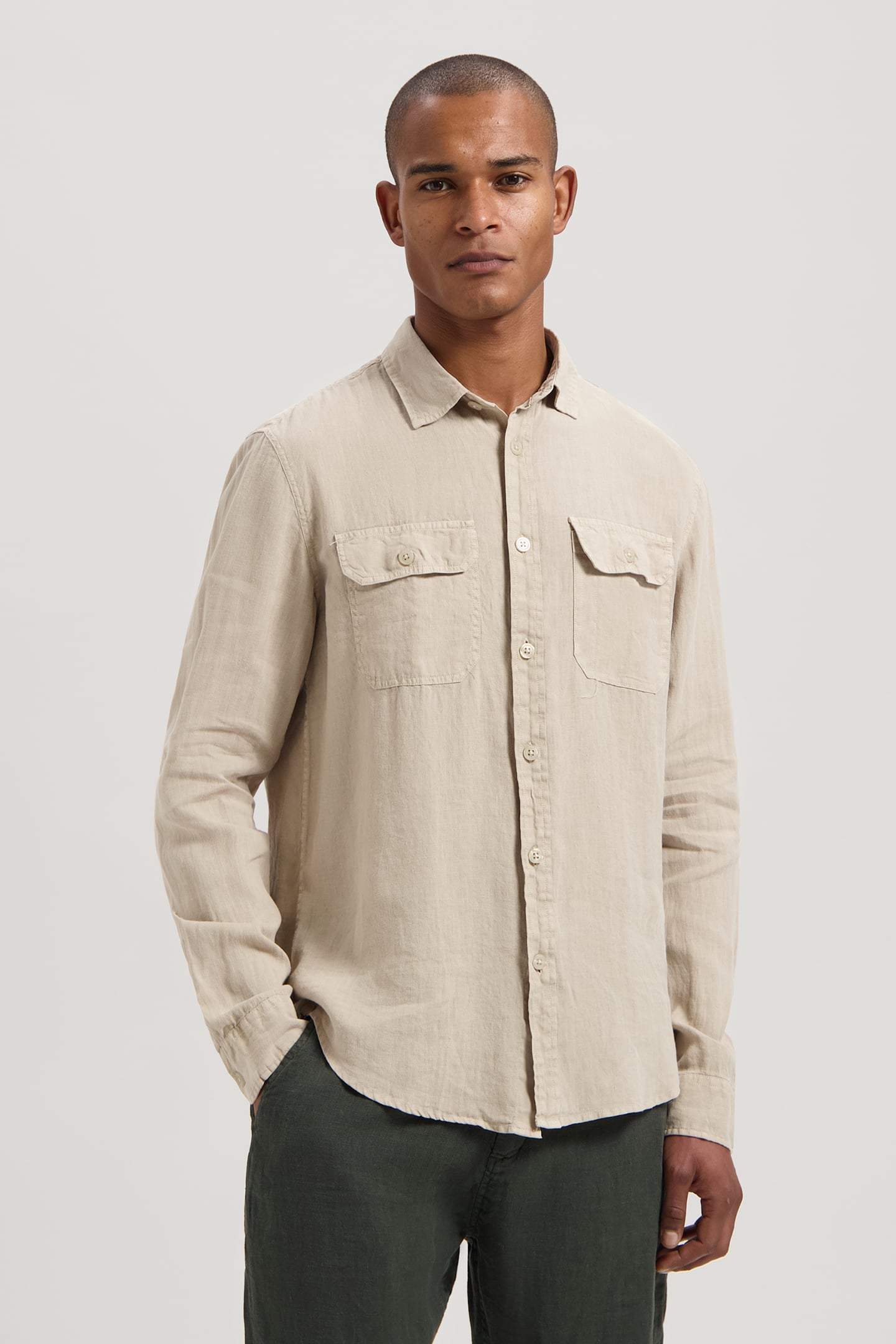 DS-SAMSON WORKER SHIRT ALUMINIUM 1
