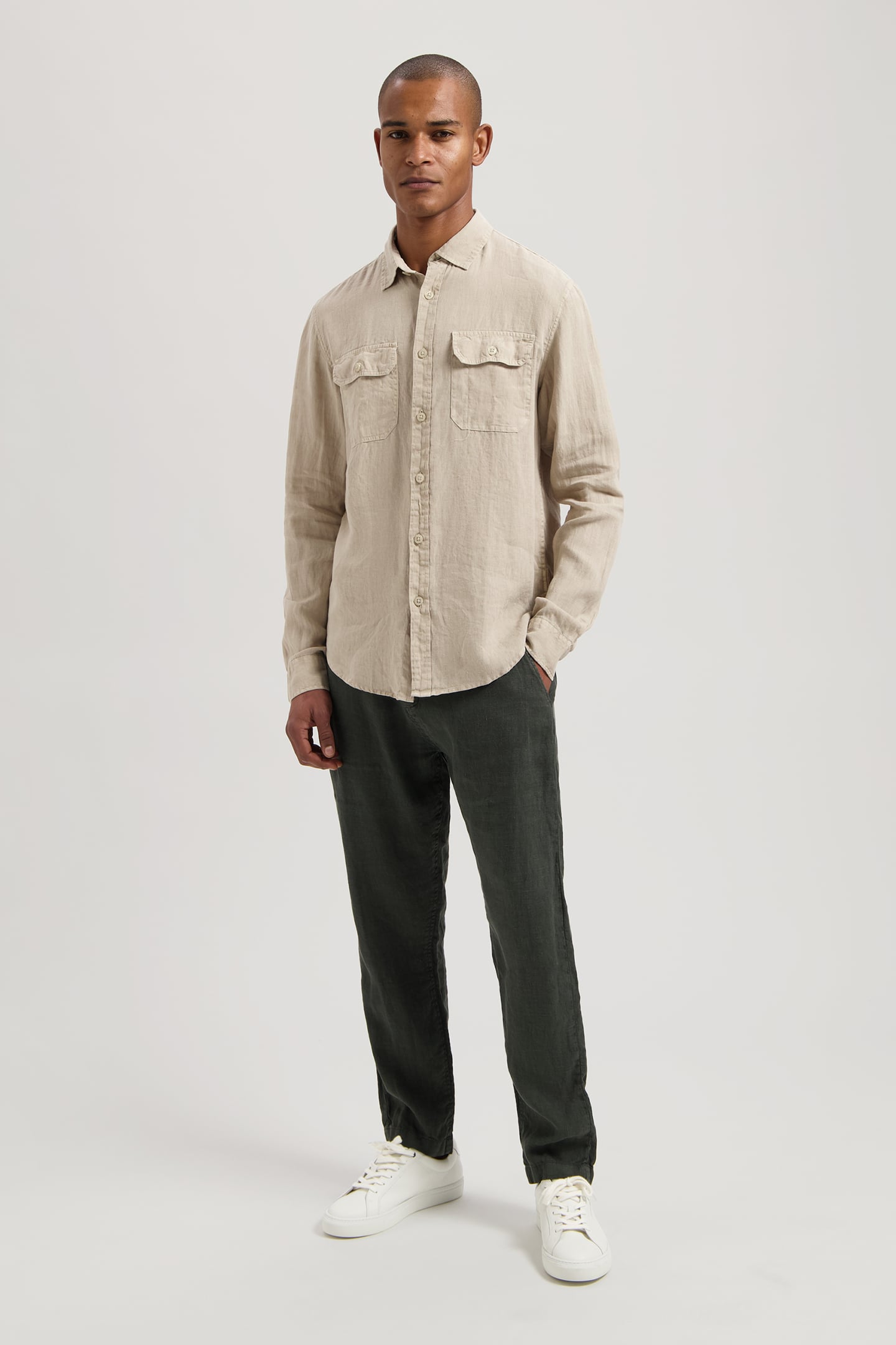 DS-SAMSON WORKER SHIRT ALUMINIUM 3