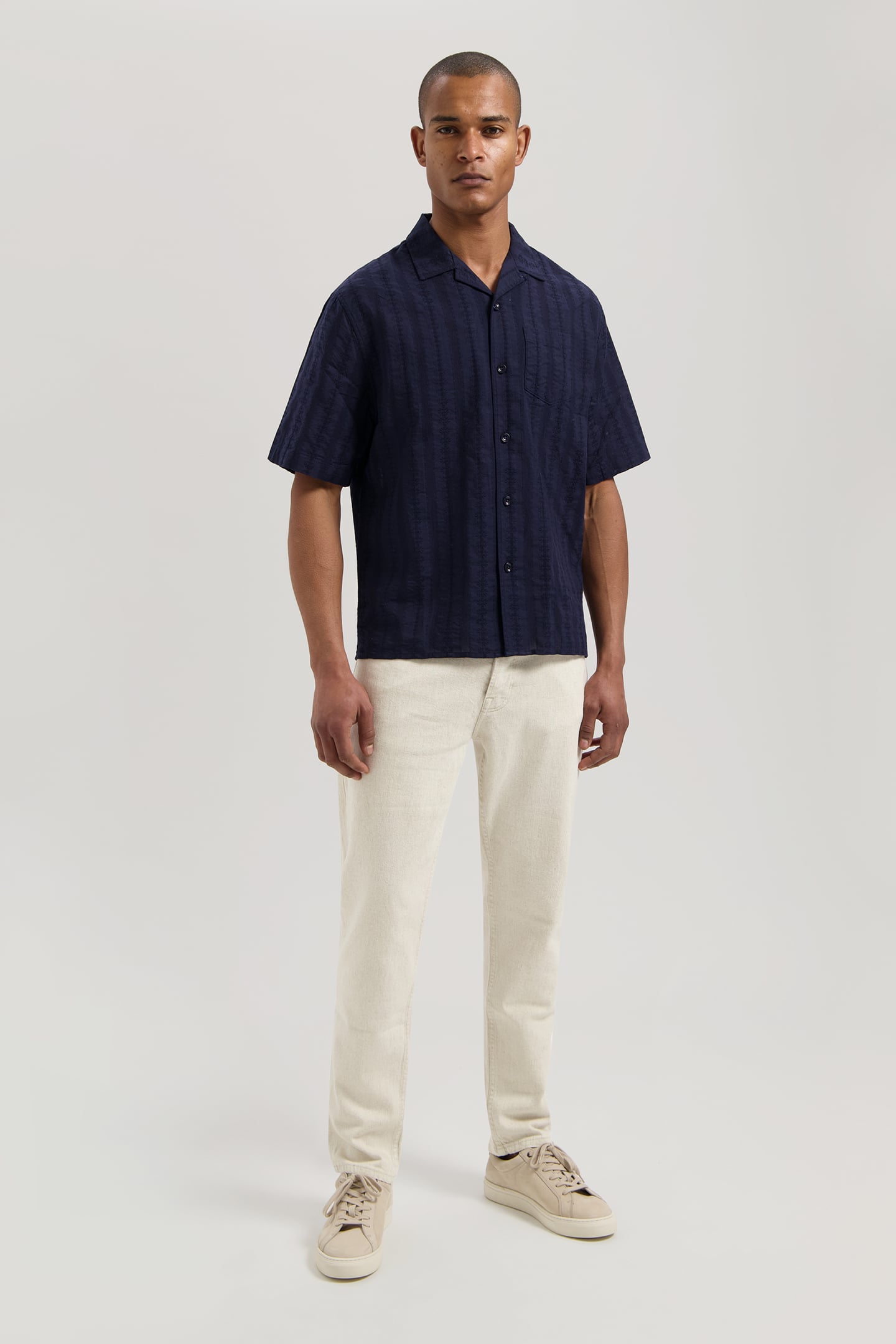 DS-SIRIUS RESORT SHIRT DK. NAVY 3