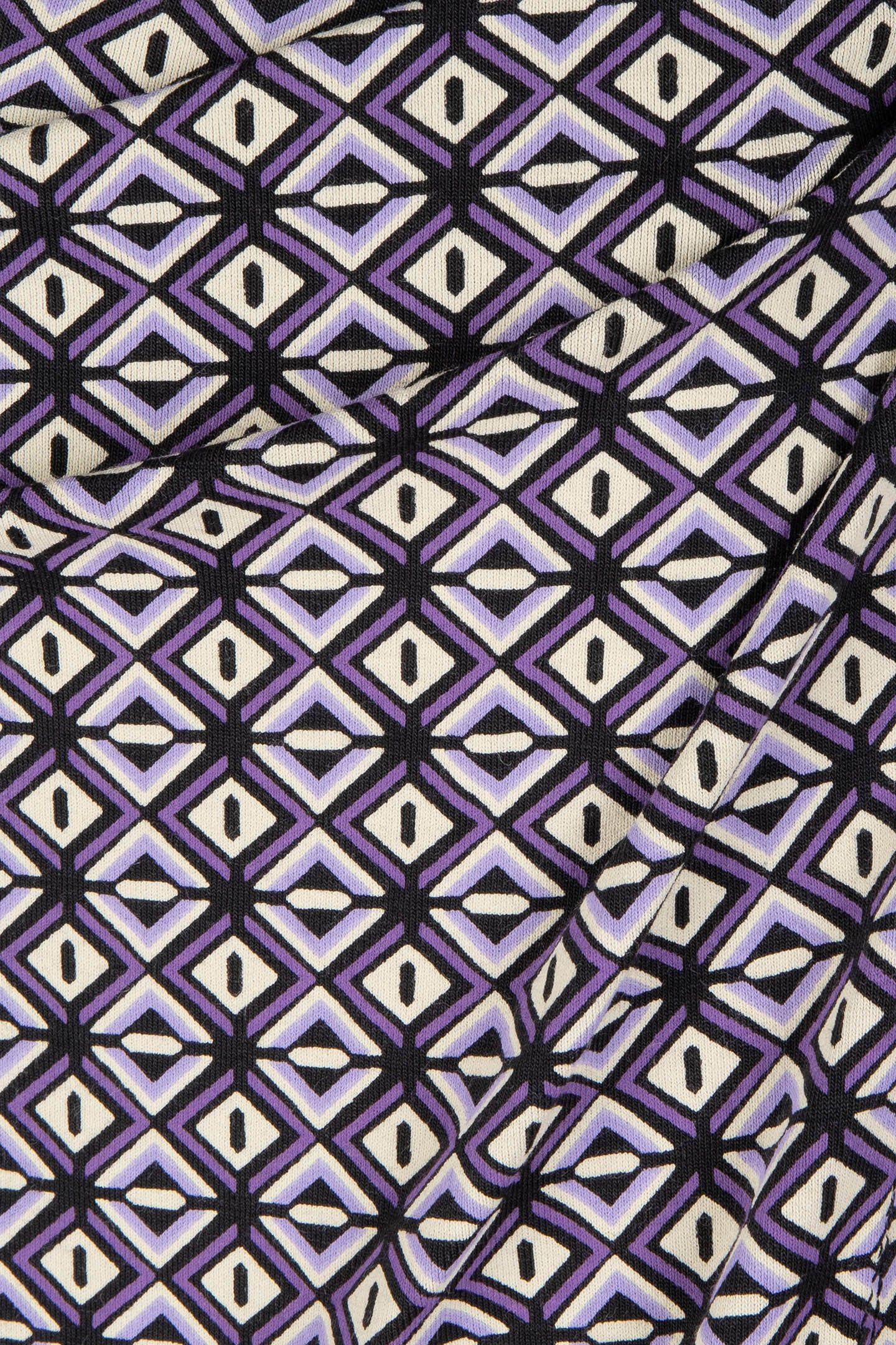 SKIRT KNOT GRAPHIC EARTH PRINT 6
