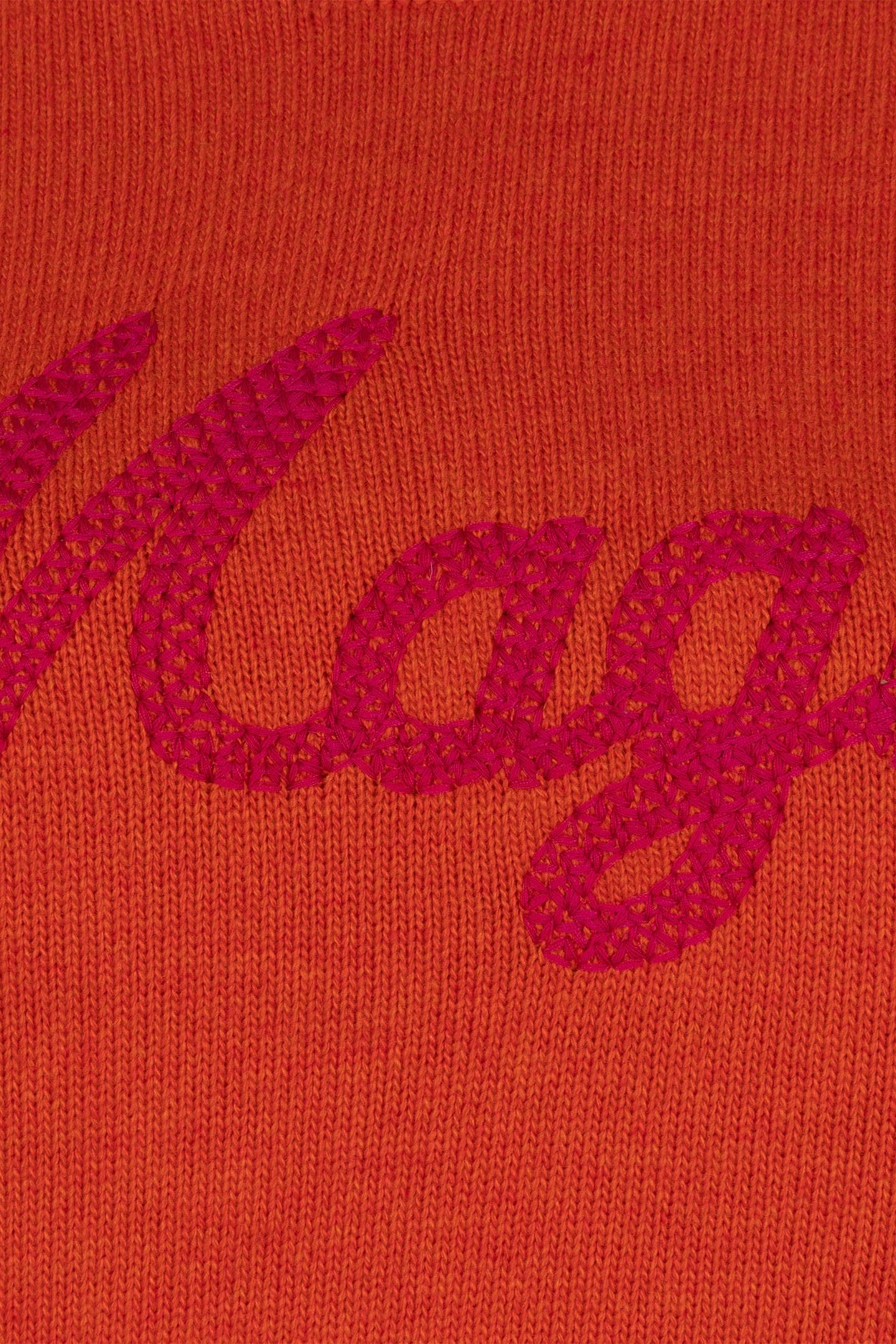 SWEATER “MAGIC” INTARSIA ORANGE 8