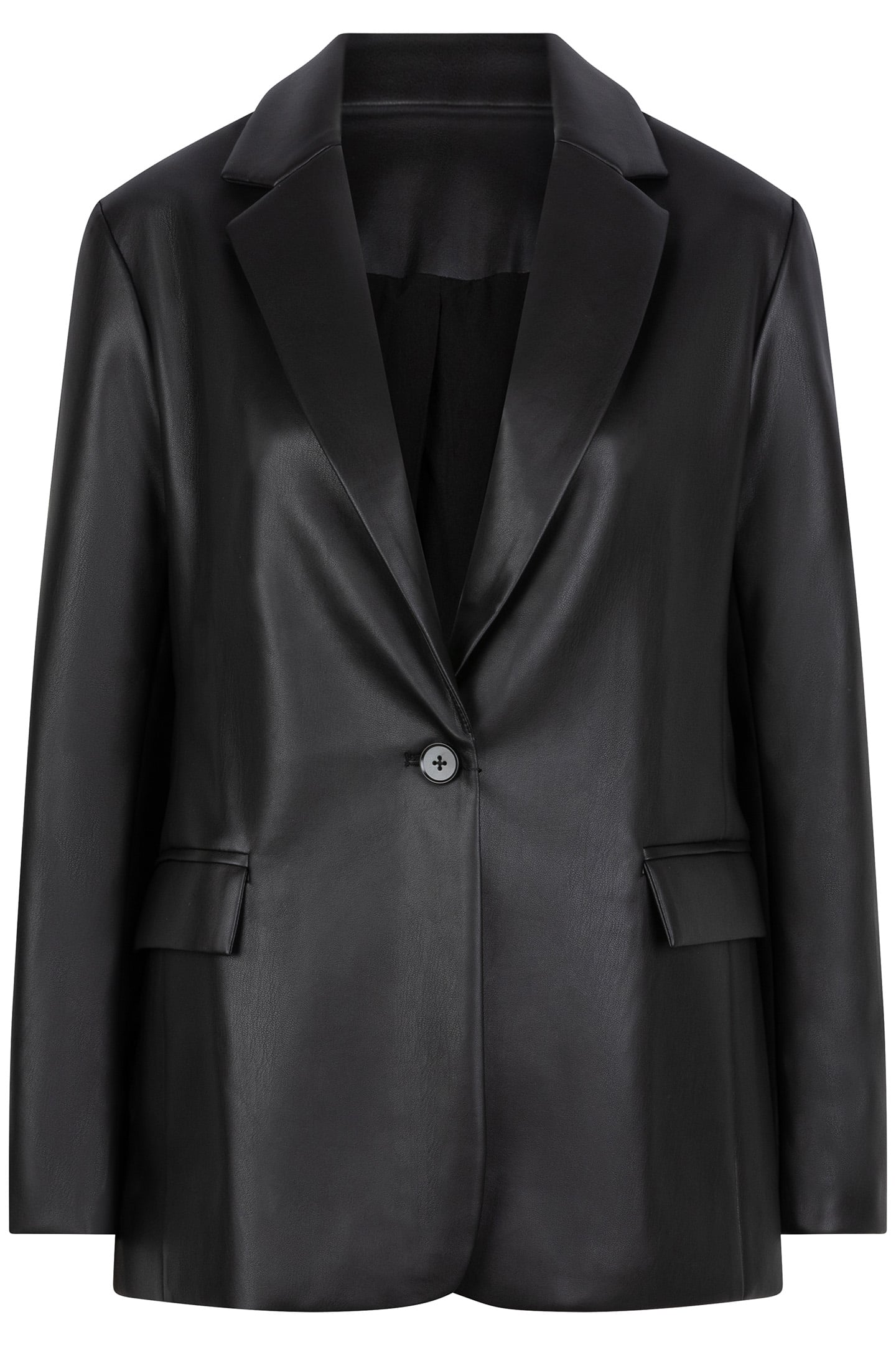BLAZER PU BLACK 5