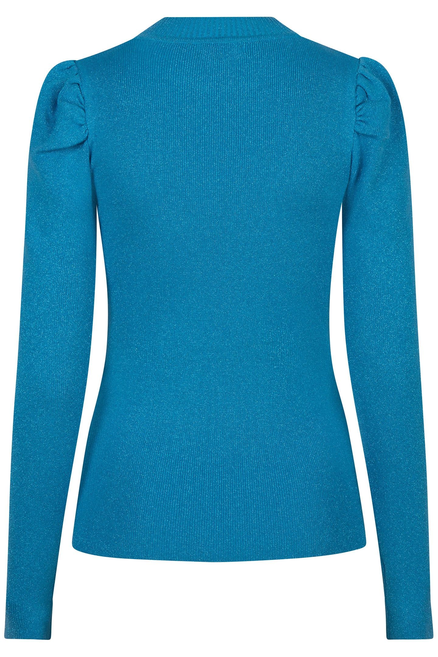 SWEATER TURTLE NECK LUREX PETROL 7