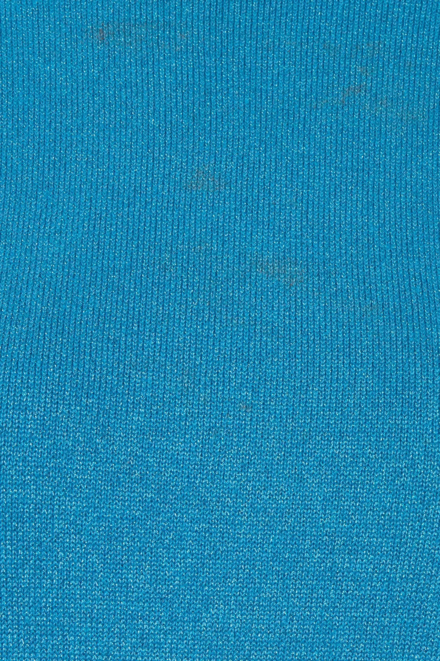 SWEATER S/SLVE LUREX PETROL 8