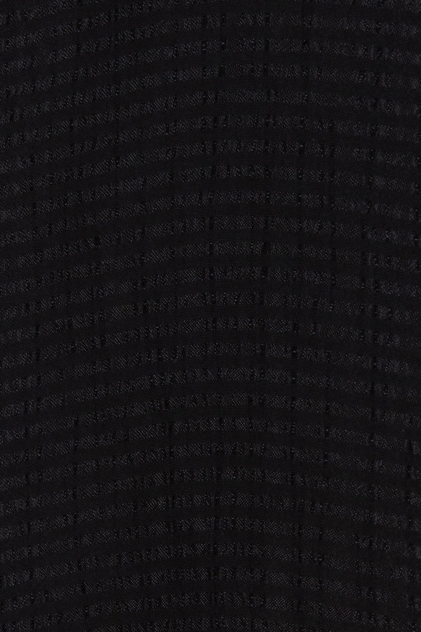 BLOUSE R-NECK STRUCTURE BLACK 8