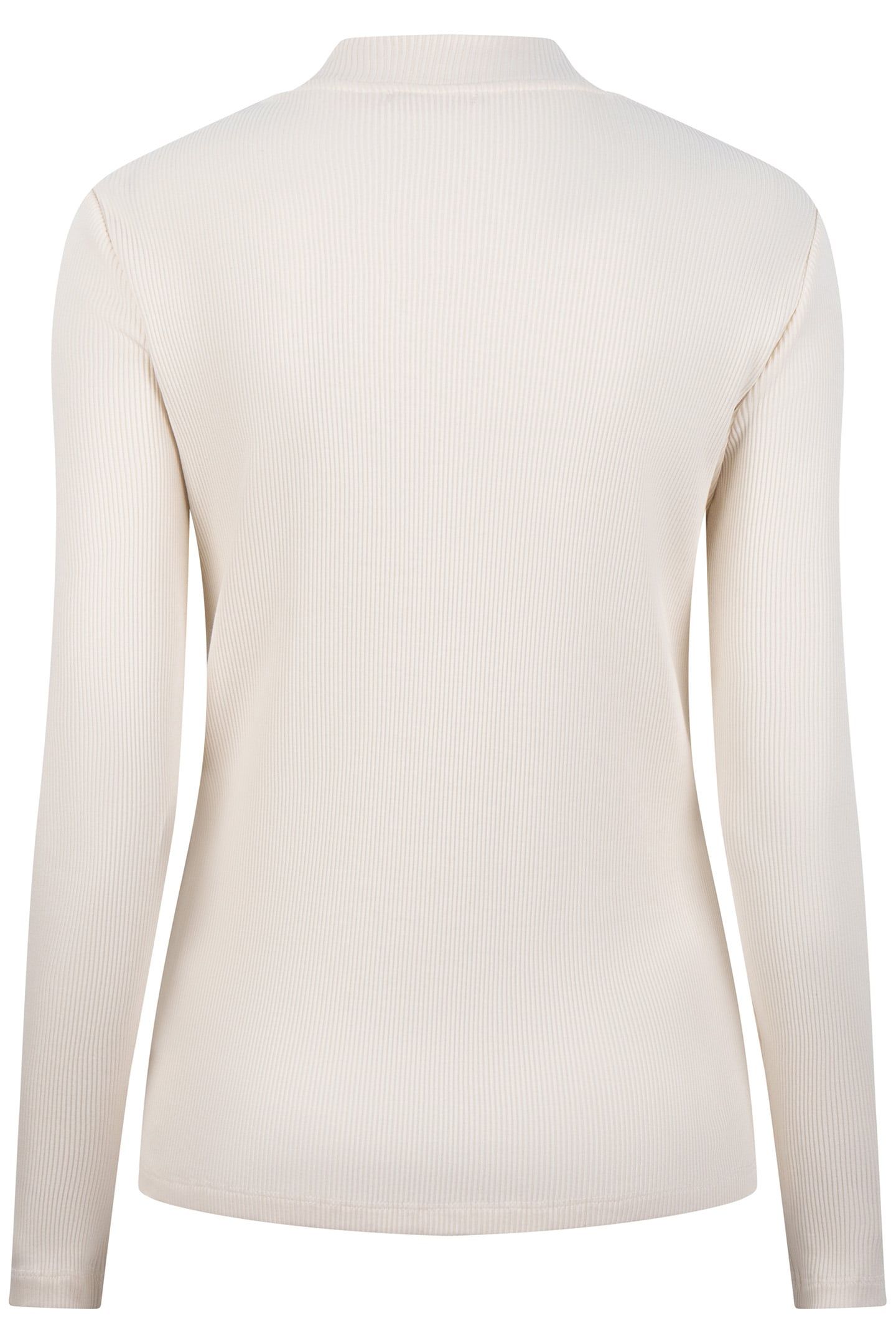 TOP RIB LONG SLVE LIGHT SAND 4