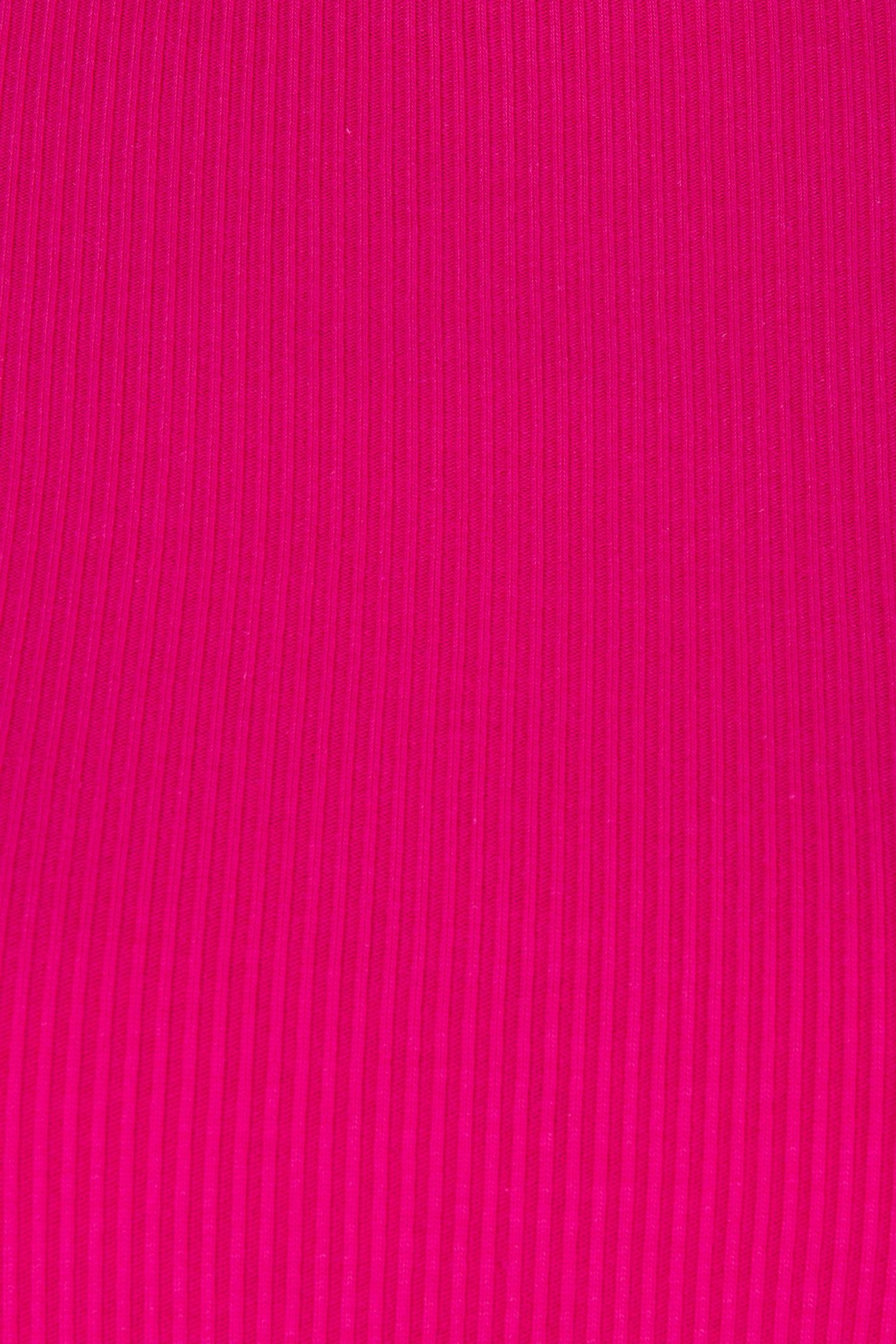 TOP RIB LONG SLVE FUCHSIA 5