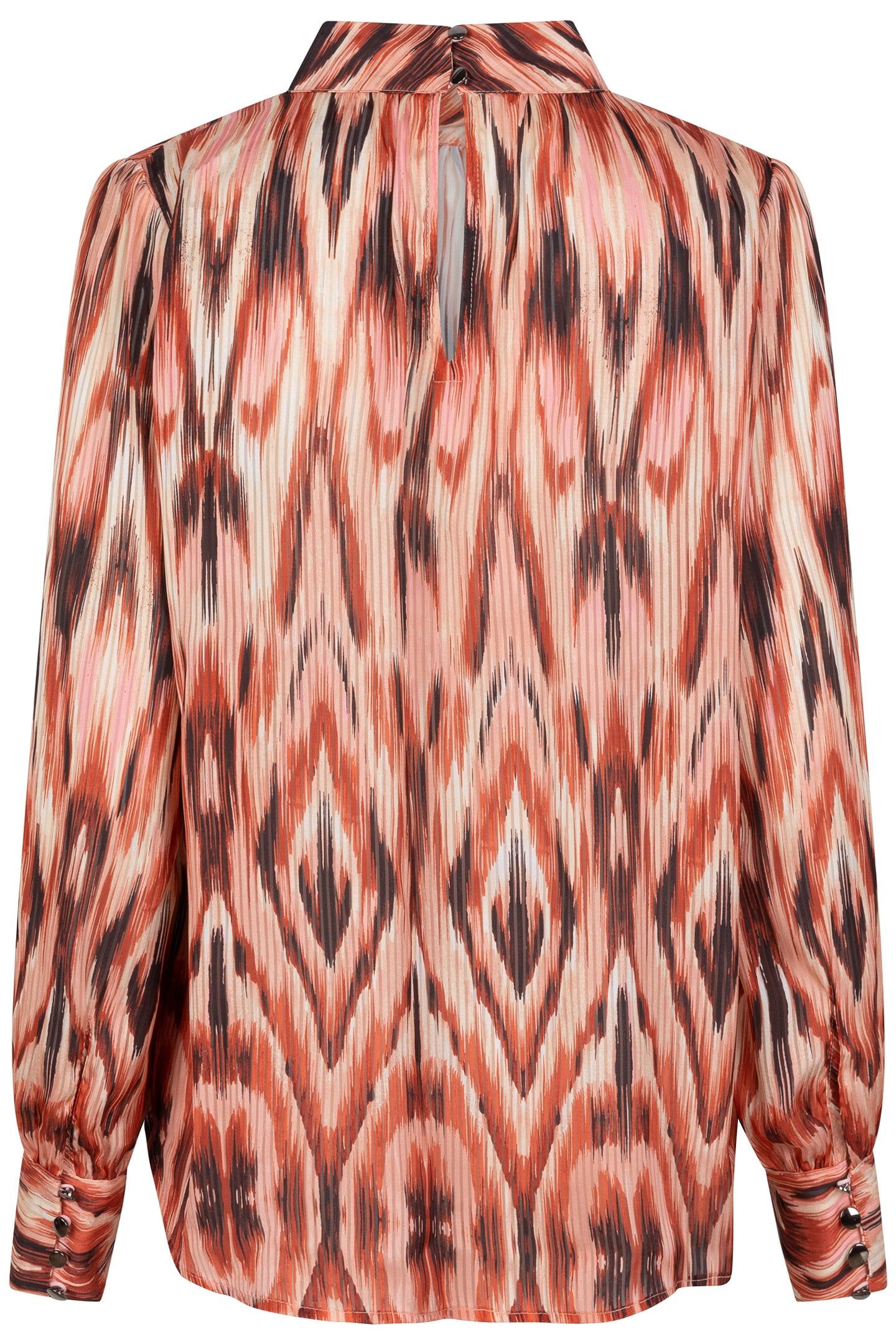 BLOUSE COL ETHNIC SKINS PRINT 5