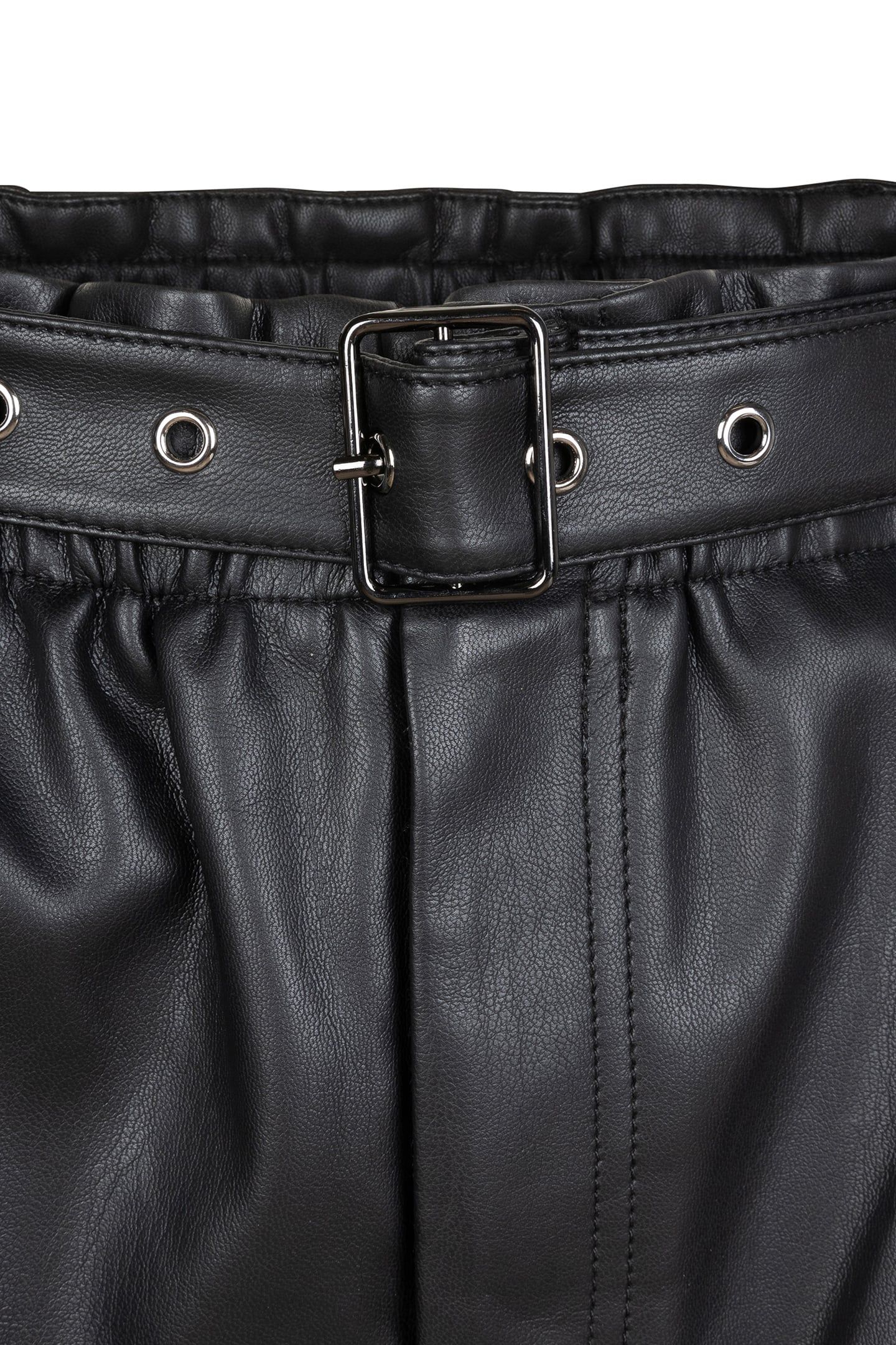 SHORTS PU BLACK 5