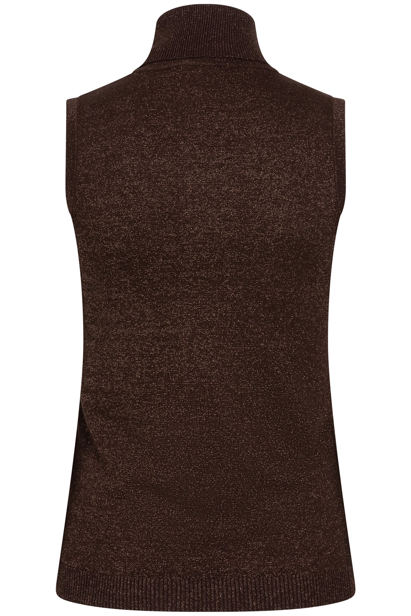 TOP SLV/LSS COL LUREX CHOCOLATE 6