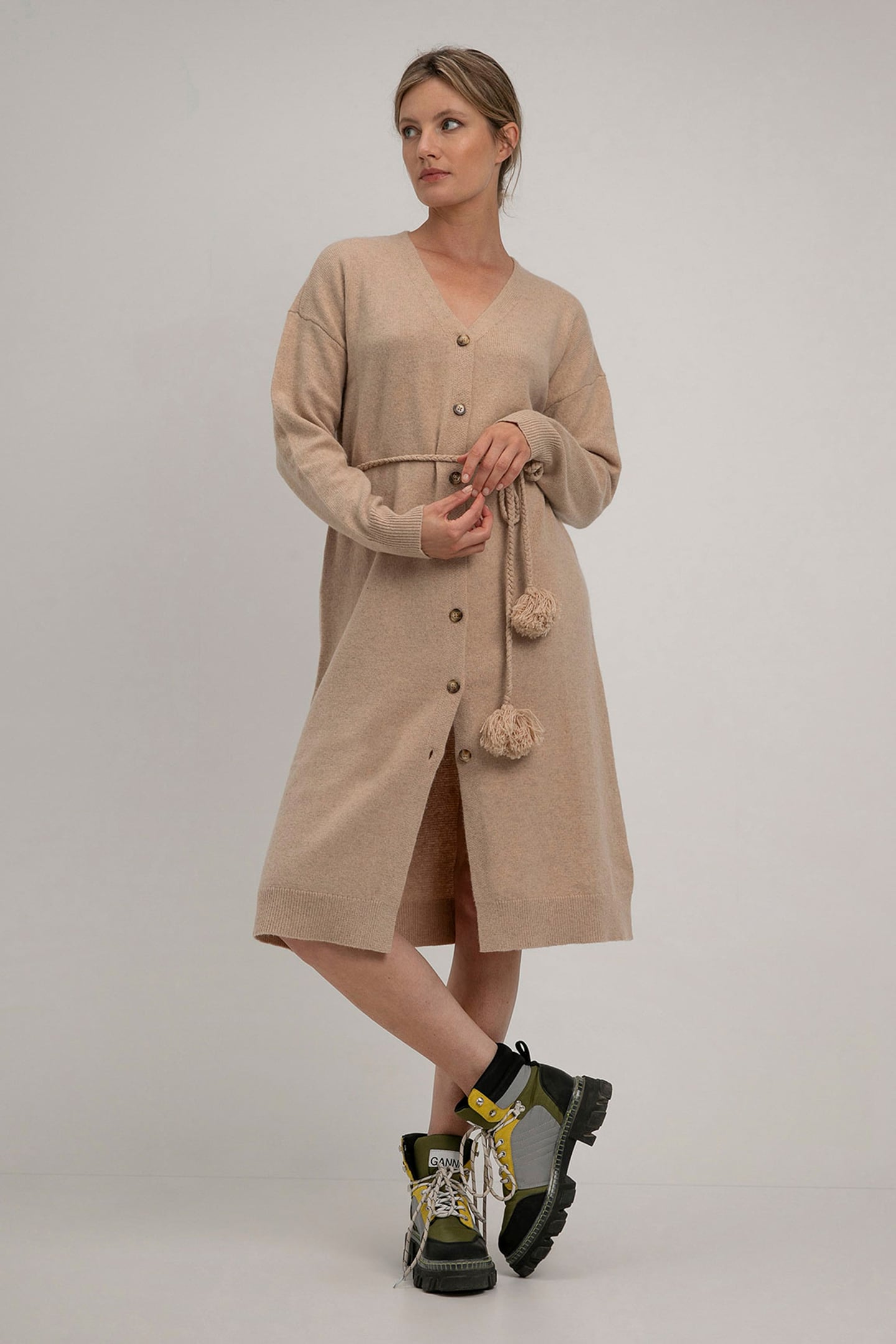 SORAYA DRESS SAND 2