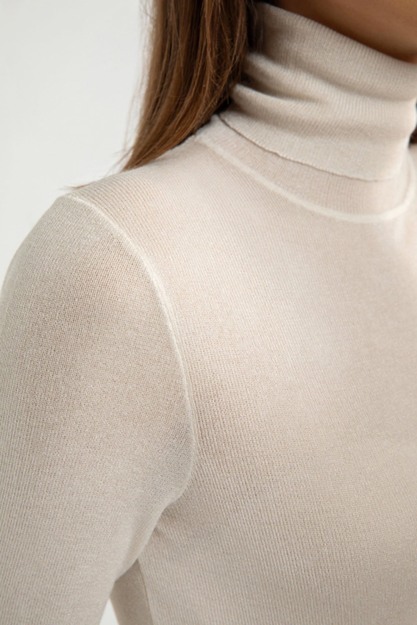 SAAR SWEATER LUREX SAND 5