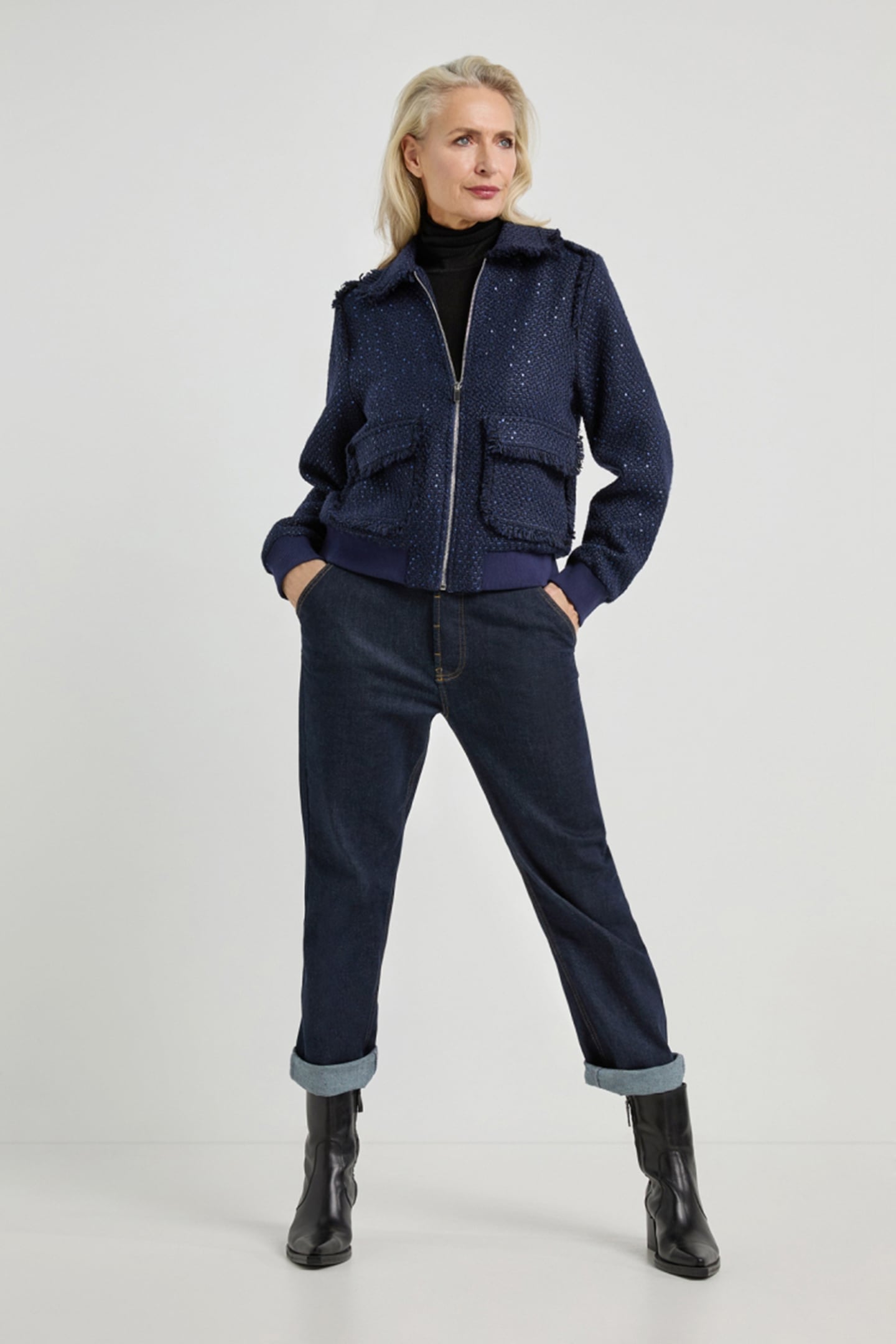 FRIDA JACKET NAVY 2