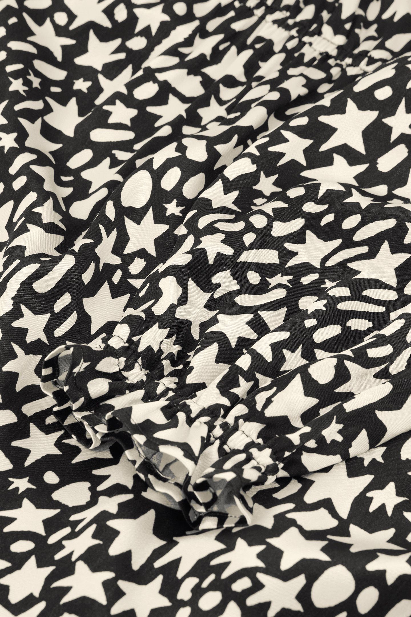 DOROTHY DRESS BLACK/CREME BRULEE 5