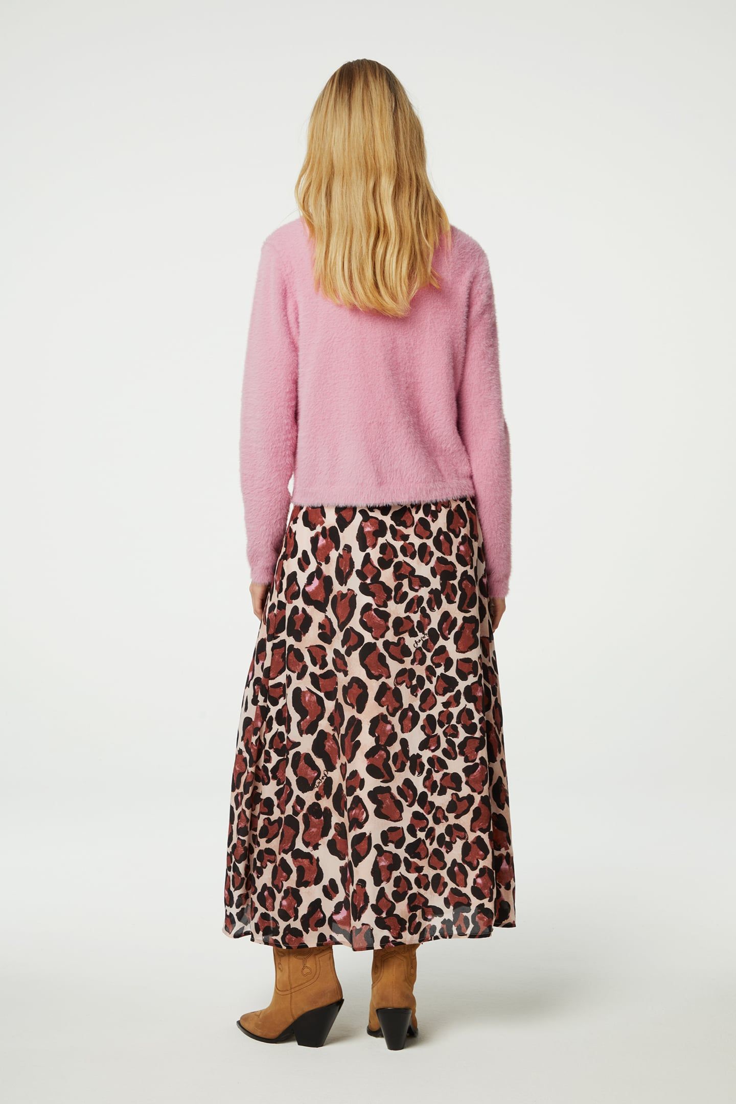 LILA SKIRT NOUGAT/BLACK 2
