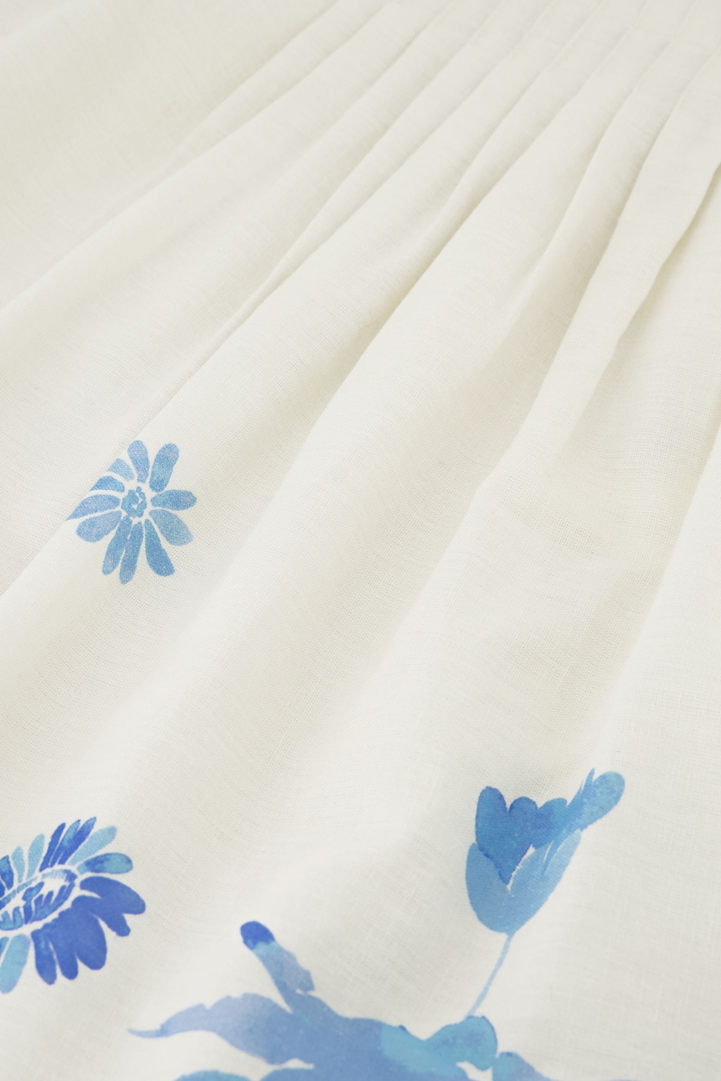 LOUA SKIRT WARM WHITE/BRIGHT BL 5