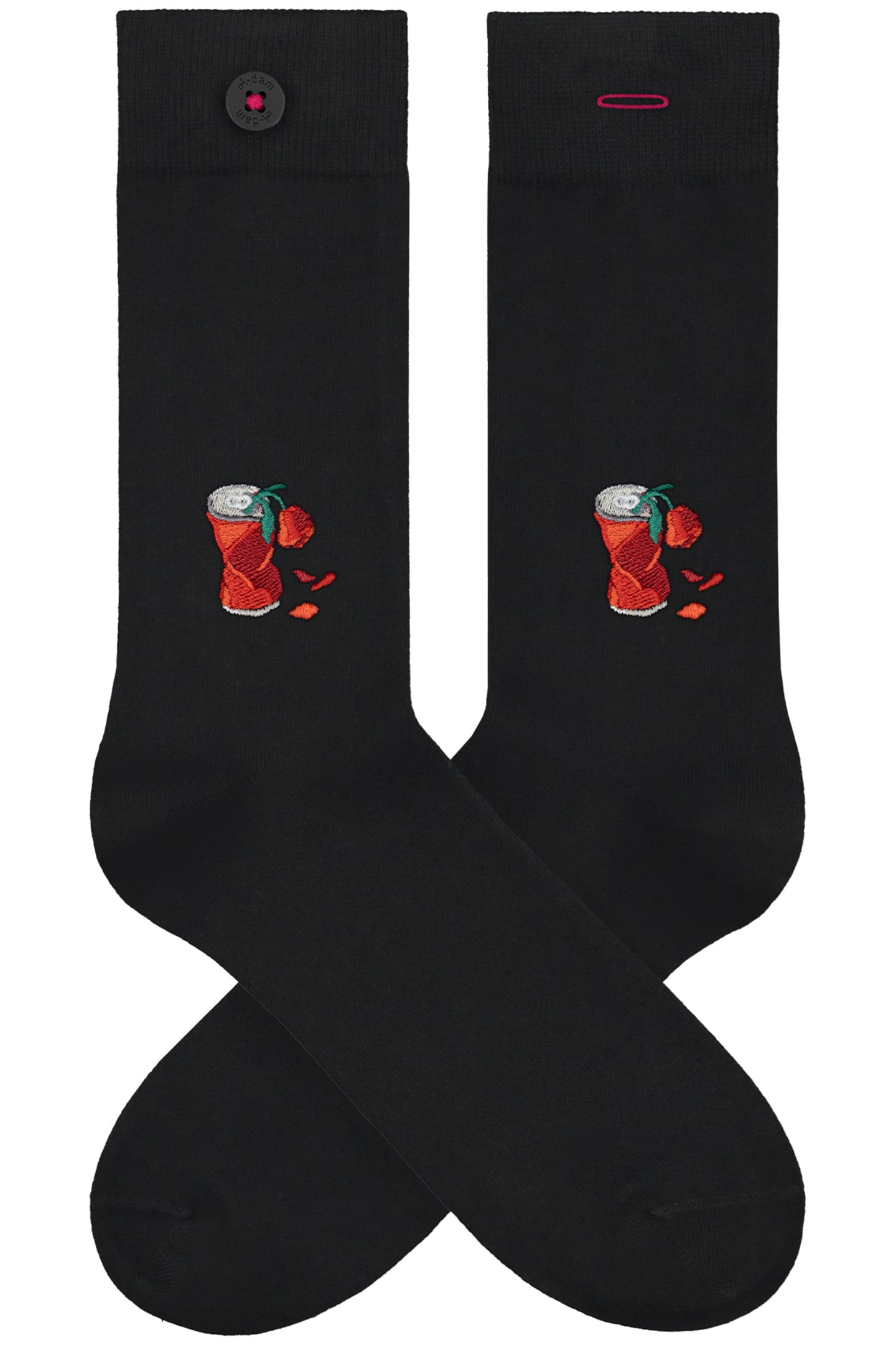 UNISEX A-DAM 4-PACK CASUAL SOCKS MULTICOLOR 2