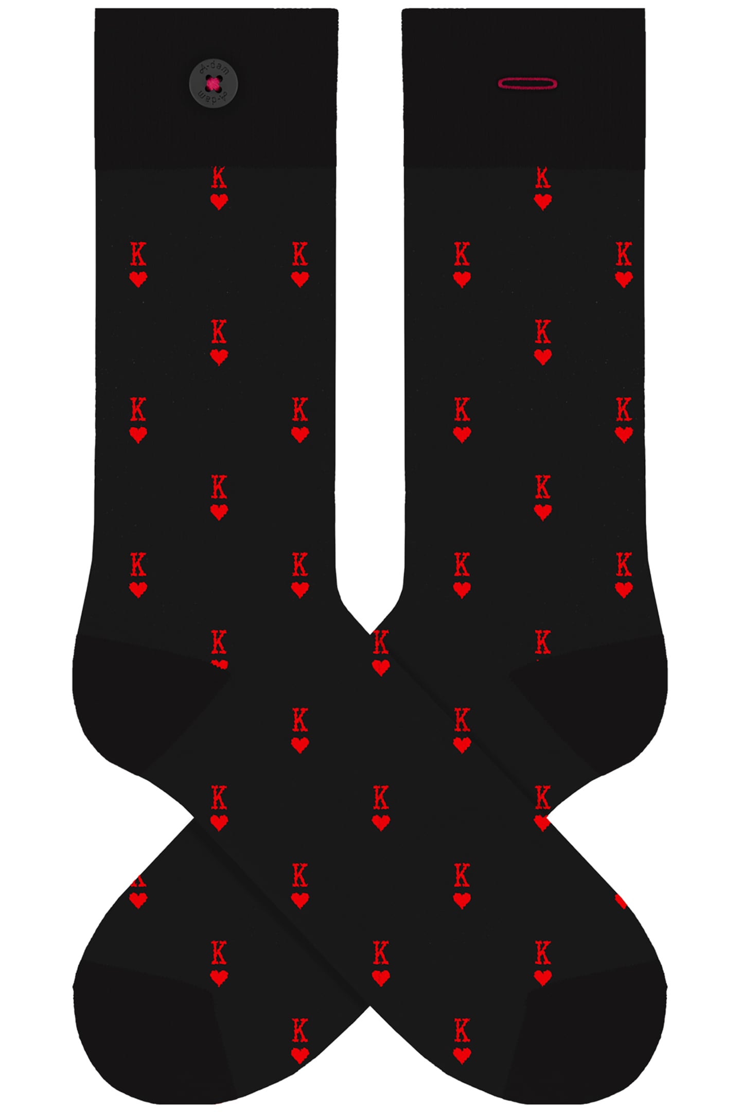 UNISEX A-DAM 4-PACK CASUAL SOCKS MULTICOLOR 2