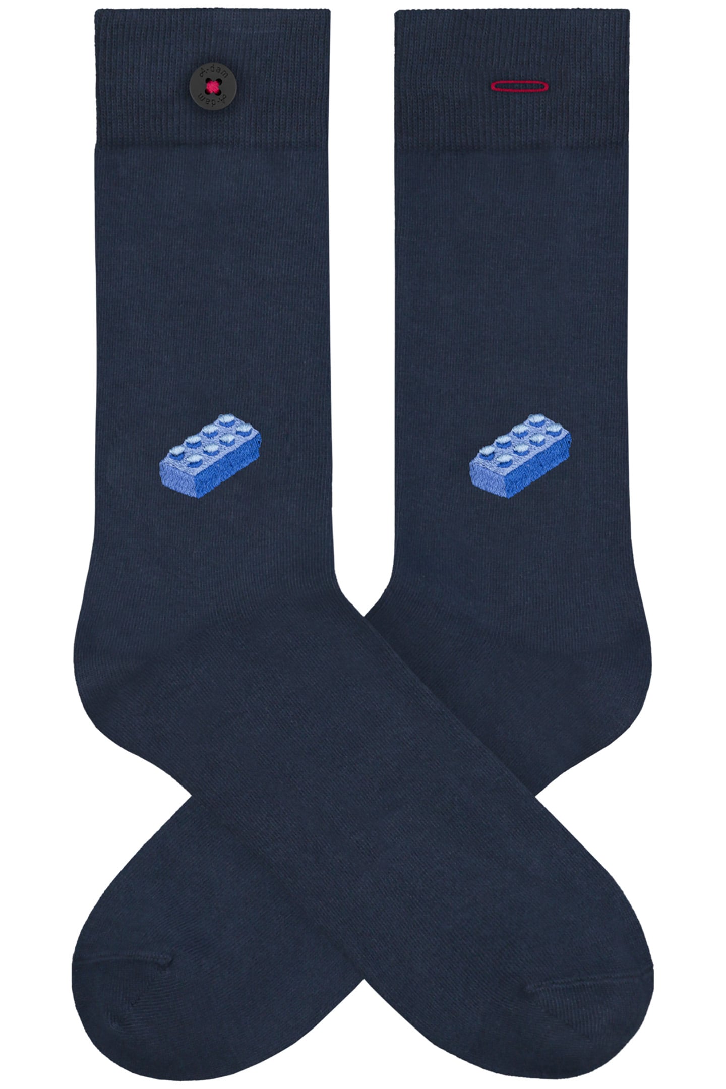 UNISEX A-DAM 4-PACK CASUAL SOCKS MULTICOLOR 4