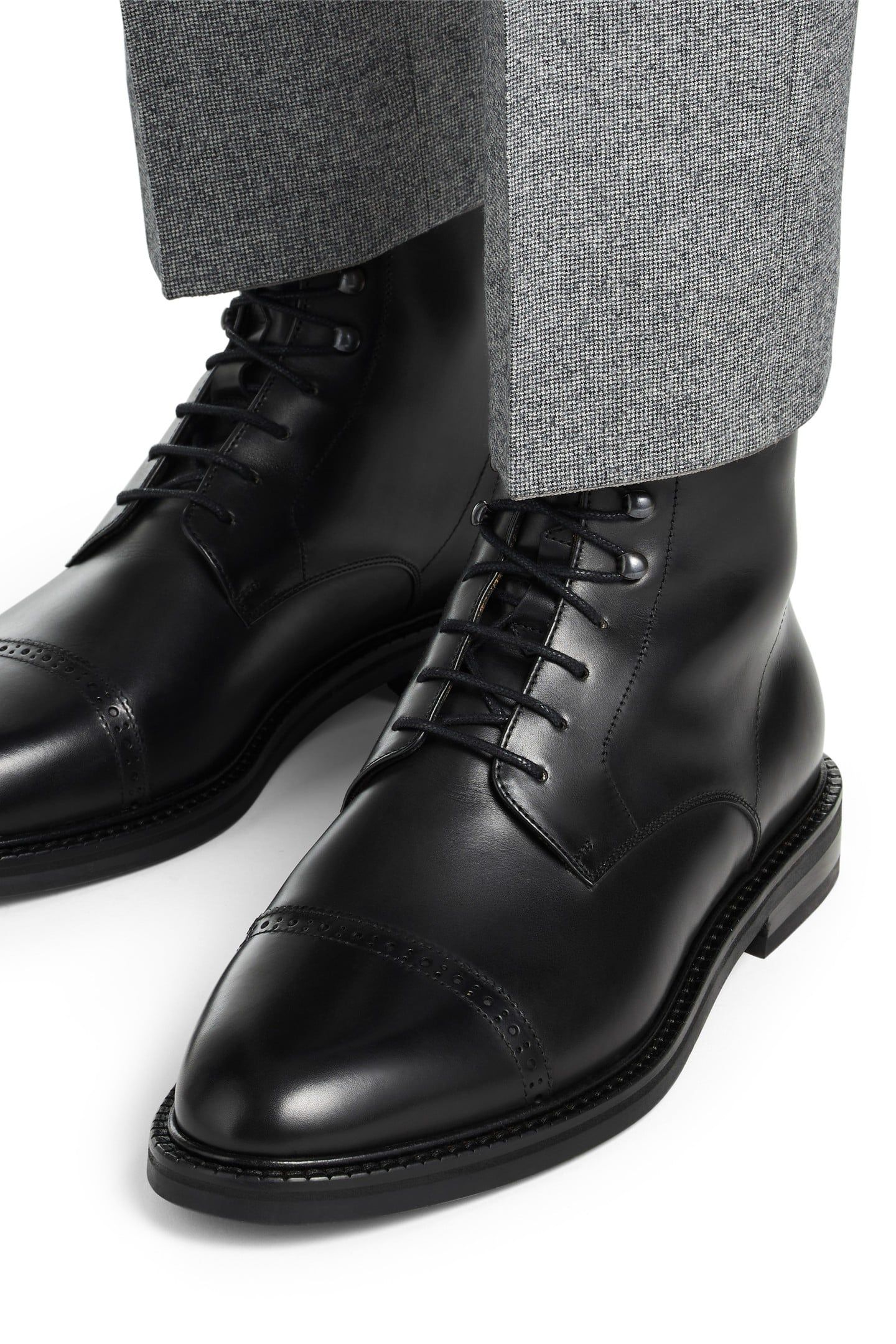 LEATHER-BOOT-BLACK BLACK 3