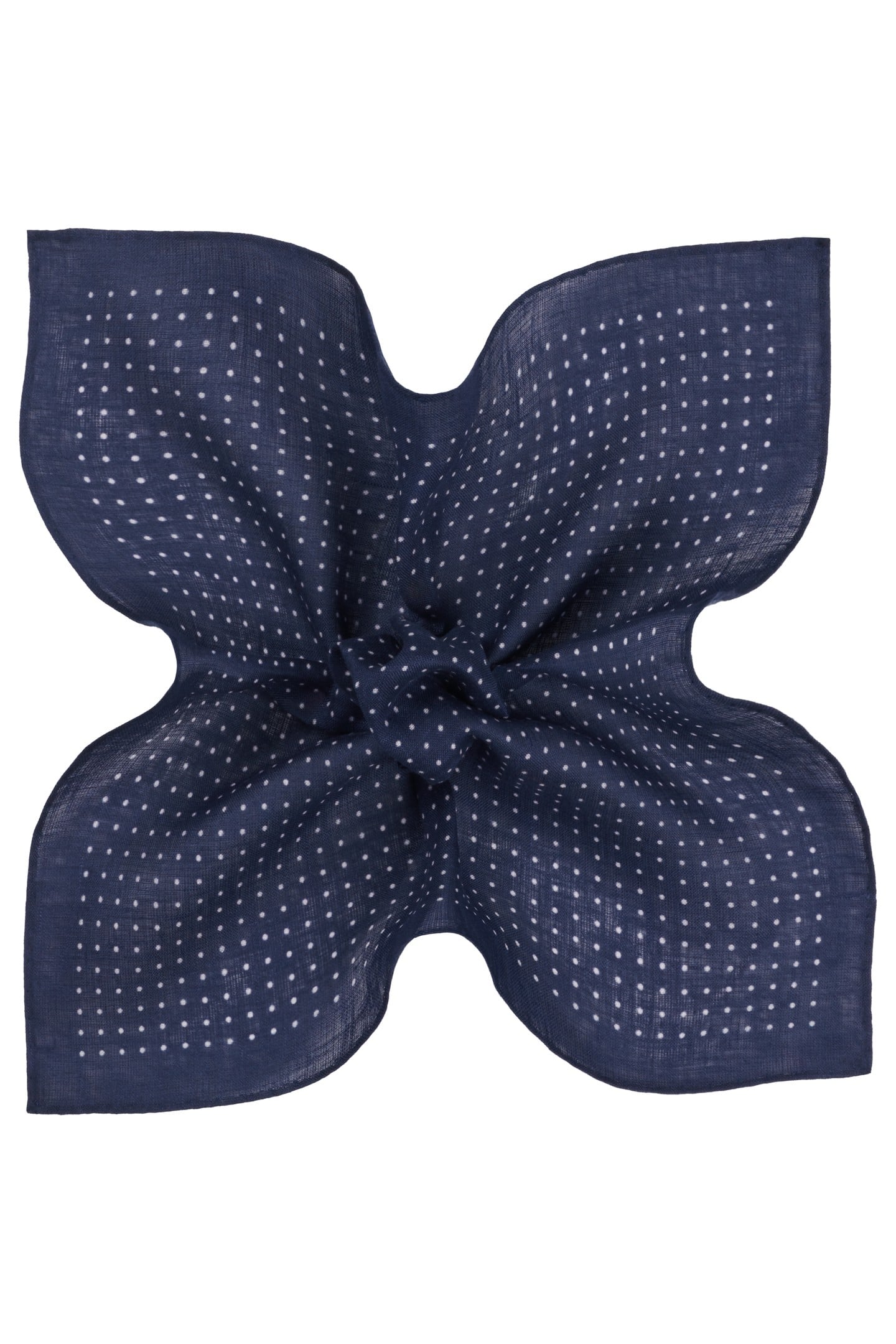 POCHET-NAVY-WHITEDOTS NAVY 1