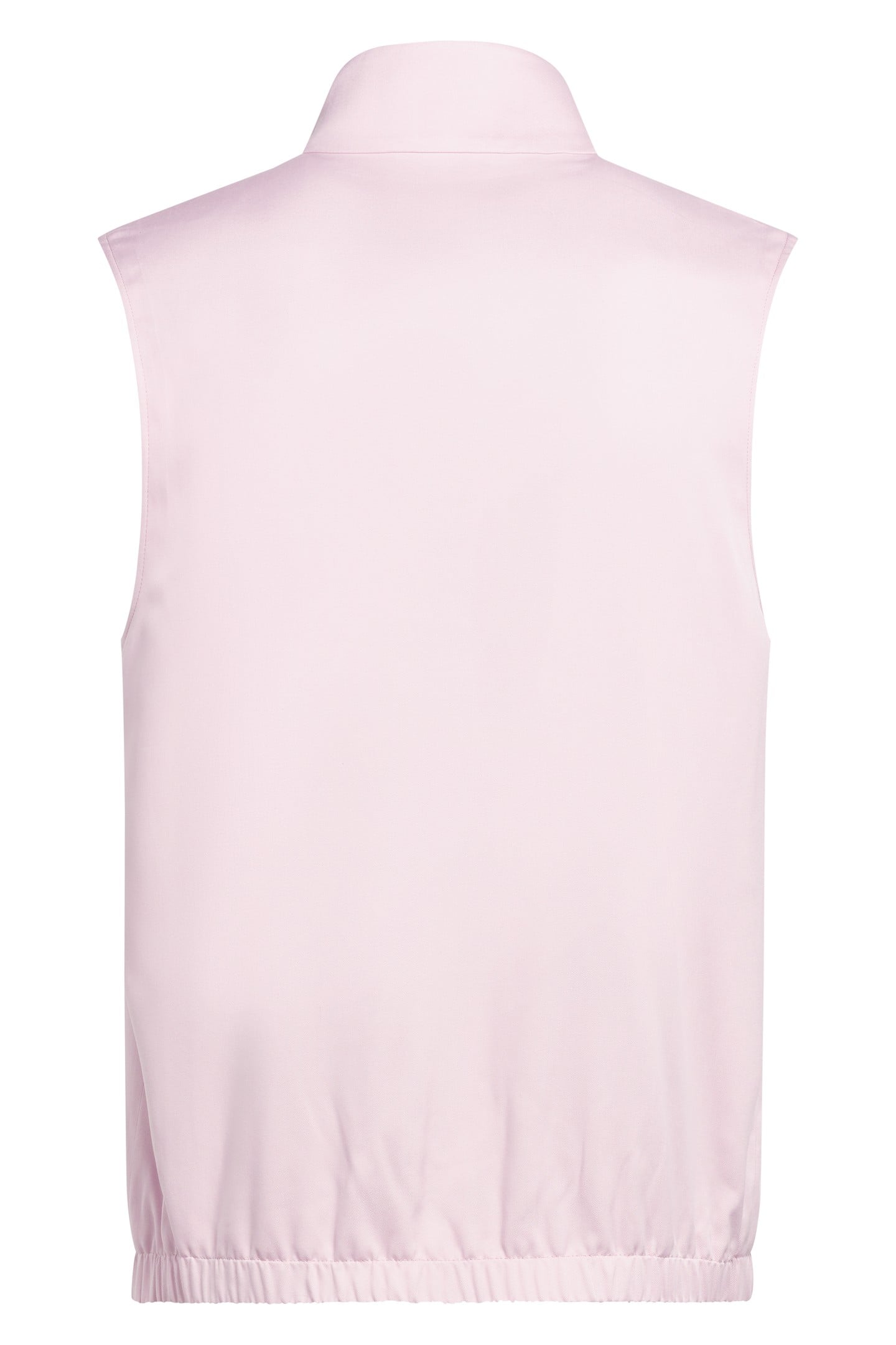 ZIP VEST-LIGHT PINK-PURE SILK LIGHT PINK 5