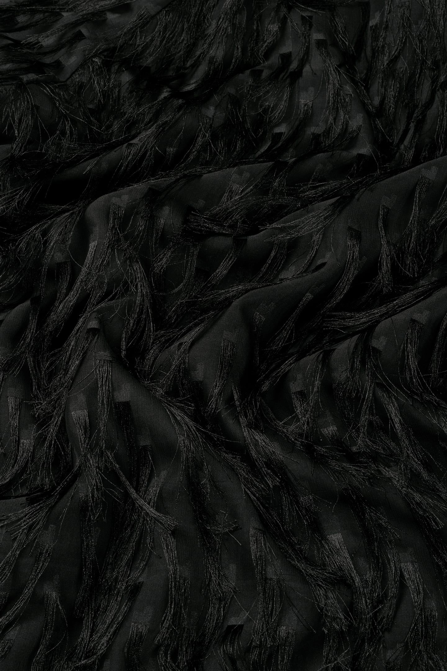 NOUS SOMMES LABELS – ELLIE FRINGE DRESS BLACK 3