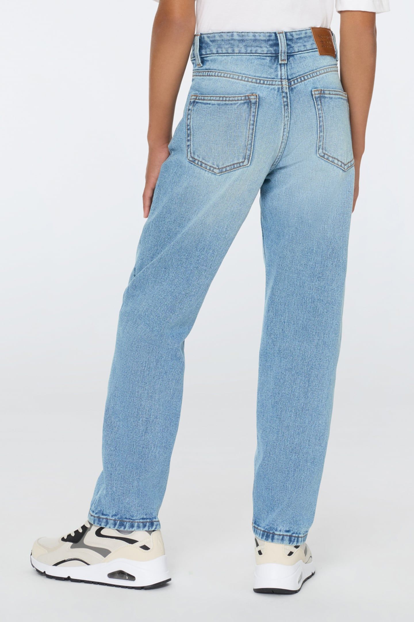 BOYS LIGHT 5PKT STRAIGHT FIT JEAN LT BLUE PASTEL 2