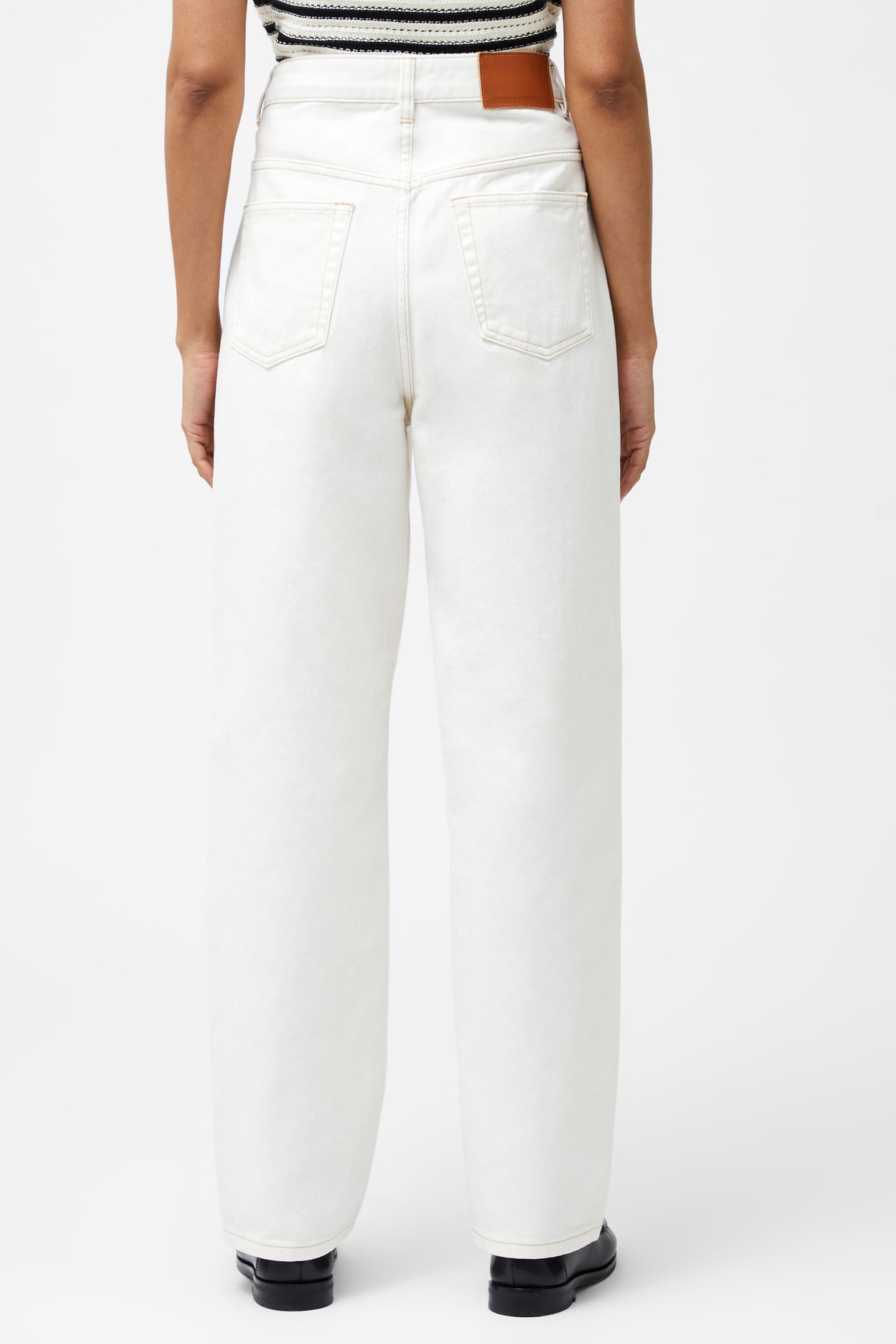 DALLAS DENIM BARREL LEG JEAN SUMMER ECRU 2