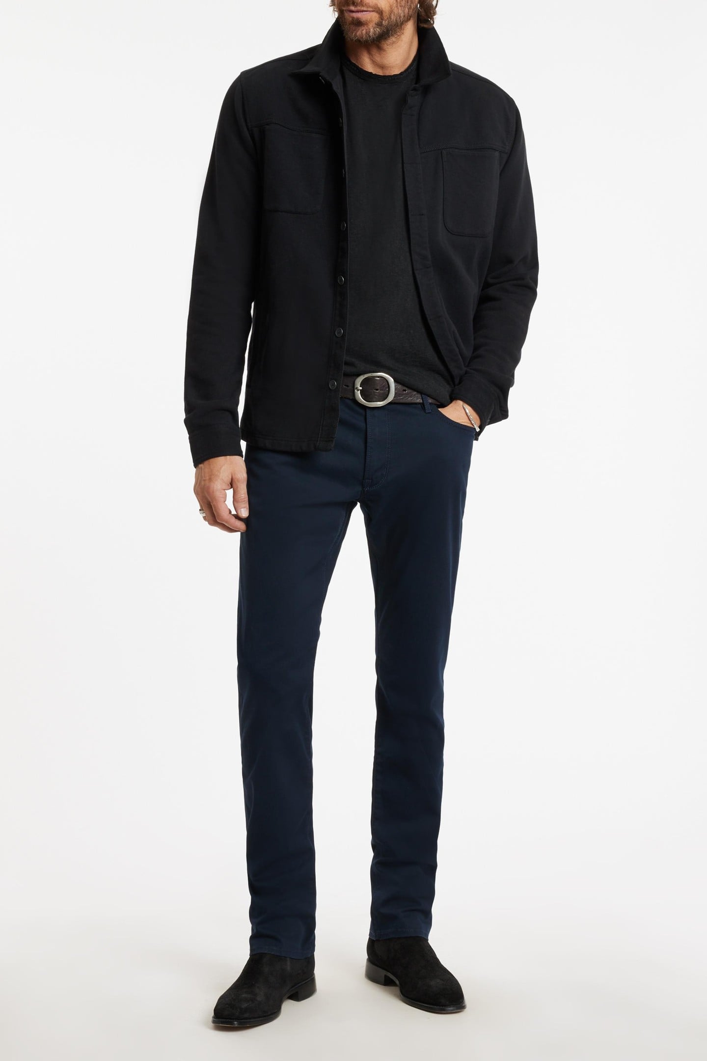 J701 REGULAR FIT NAVY 2