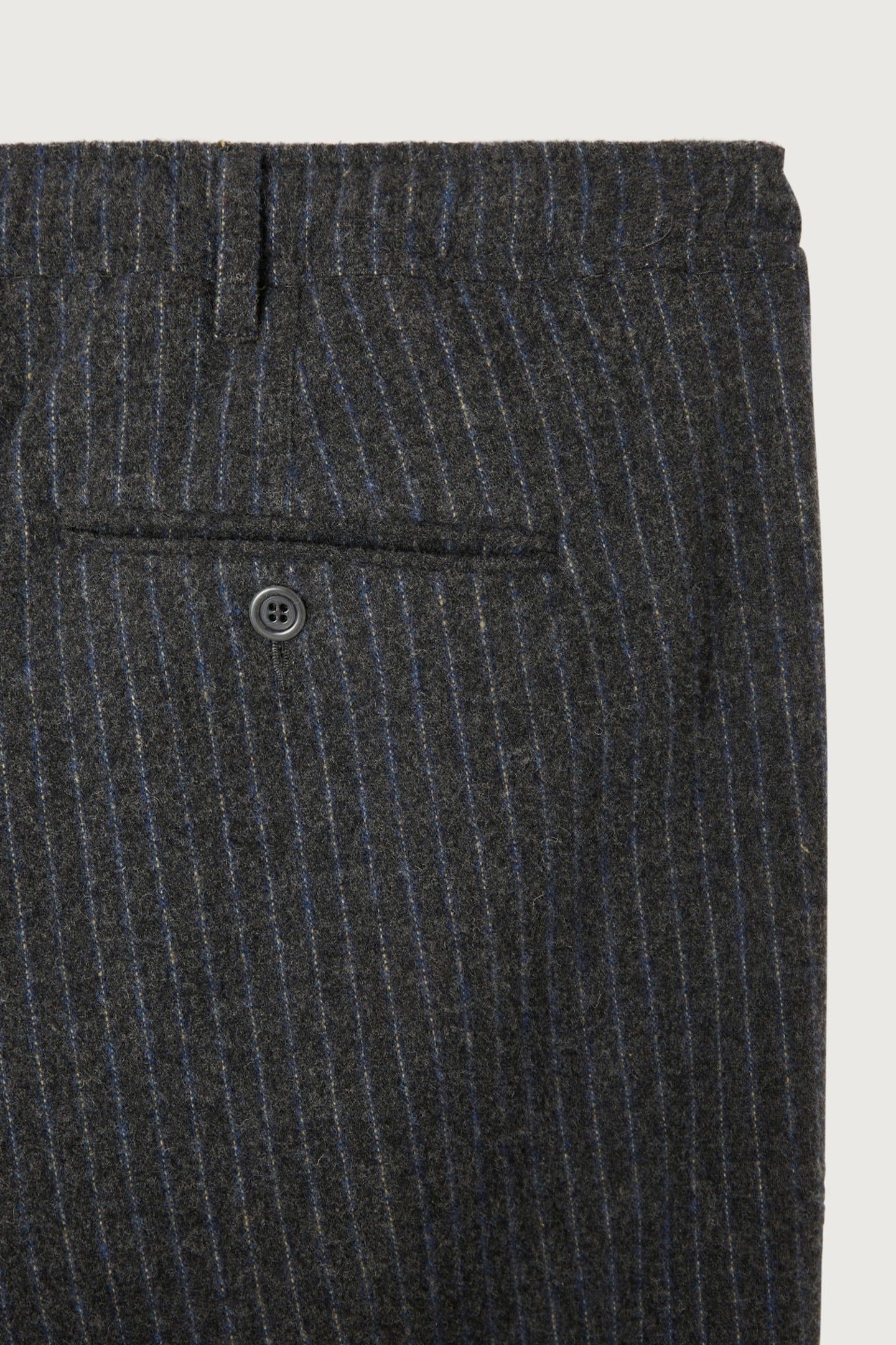 WOOL PANTS GREY AND BLUE STRIPES 3