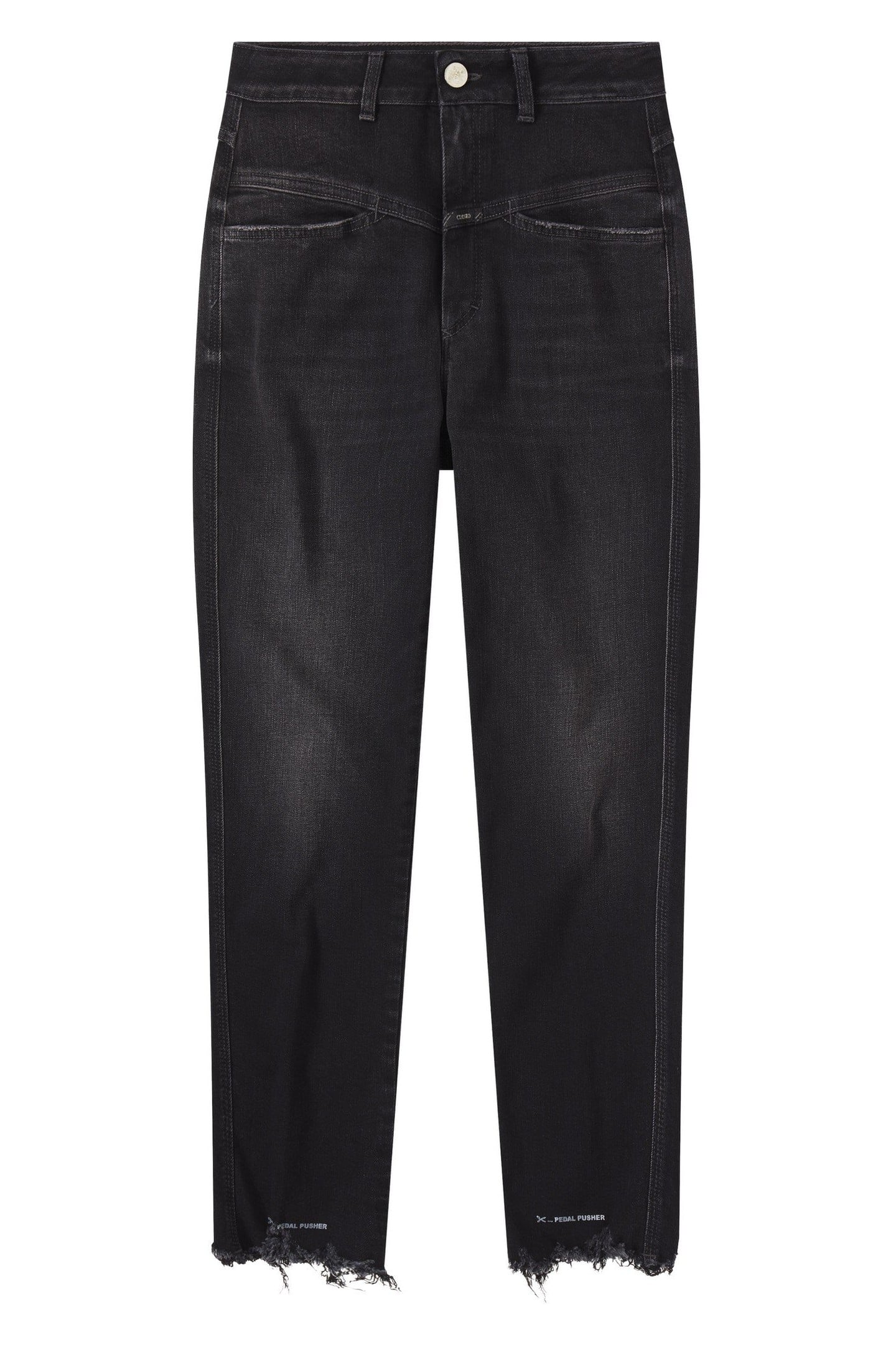 PEDAL PUSHER JEANS DARK GREY 3