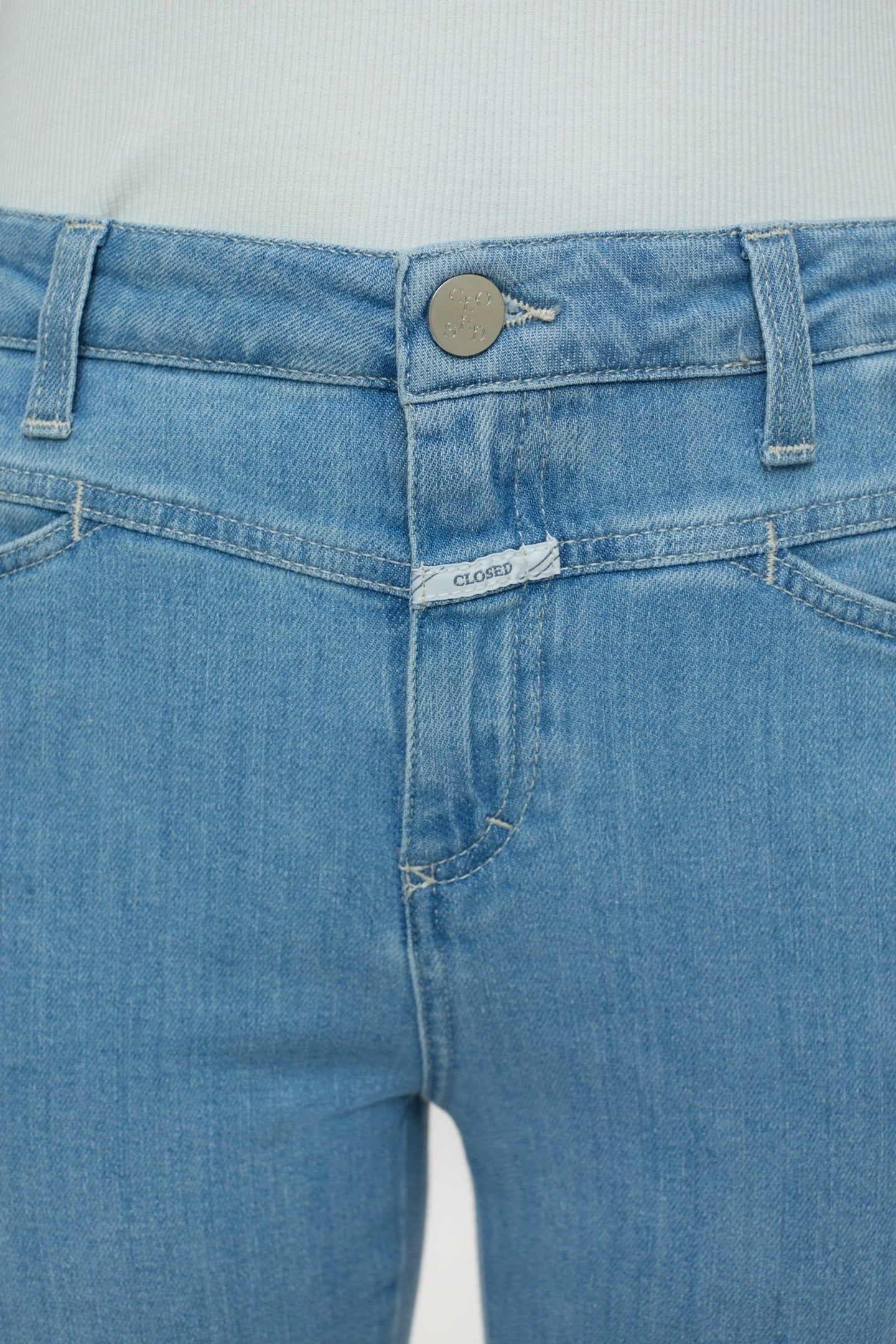 SKINNY PUSHER JEANS LIGHT BLUE 4