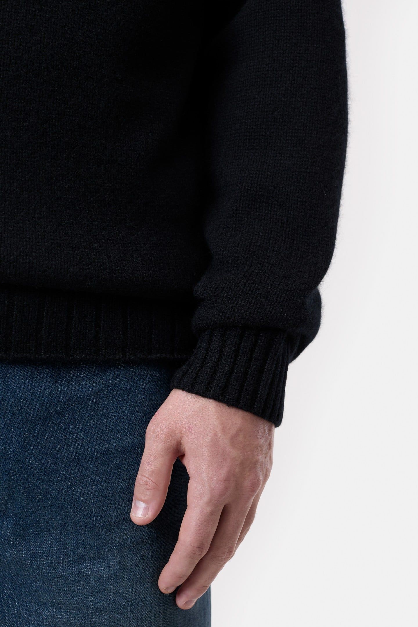 TURTLENECK JUMPER KNITS BLACK 6