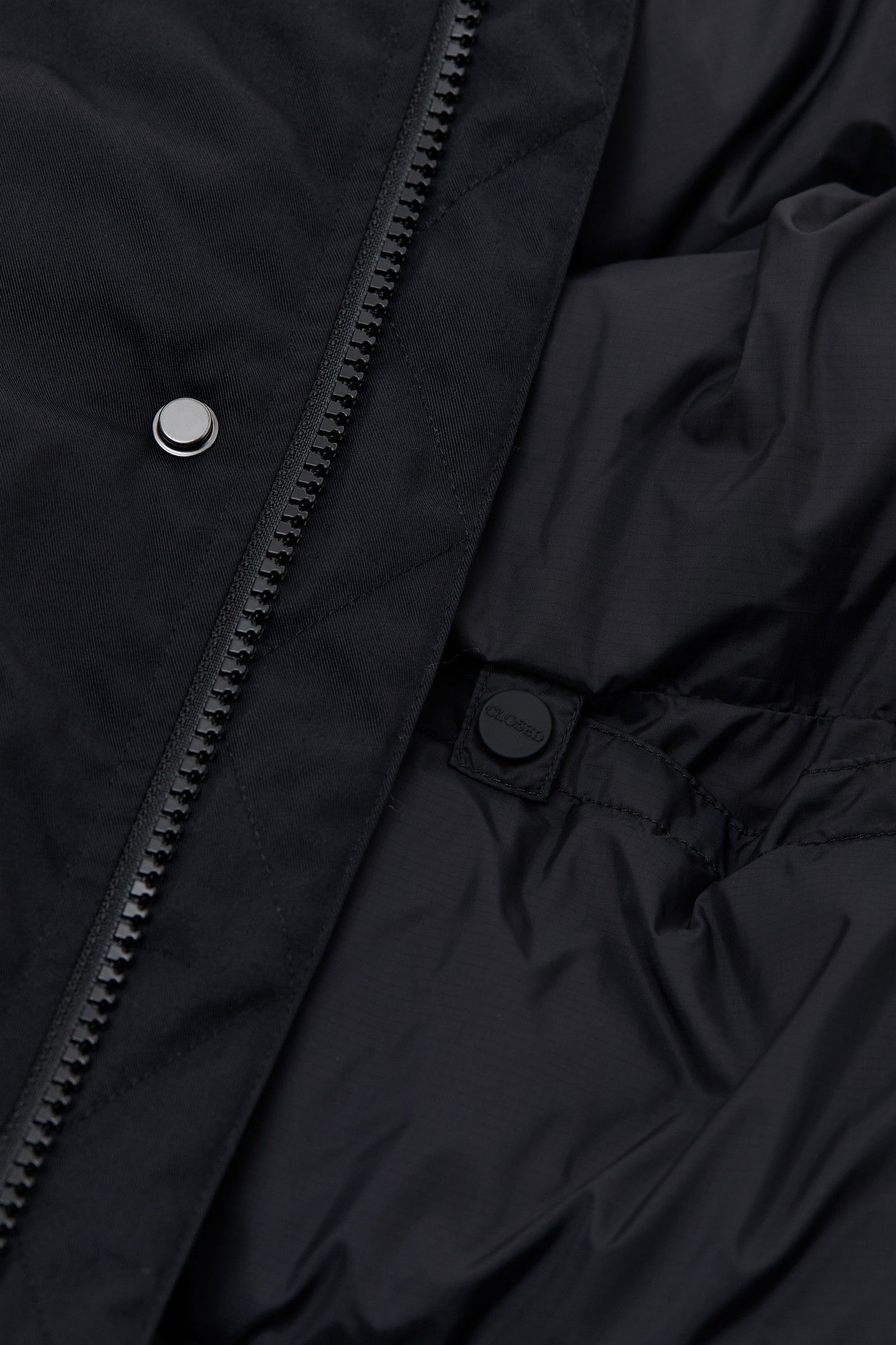 PUFFER COAT JACKET BLACK 5