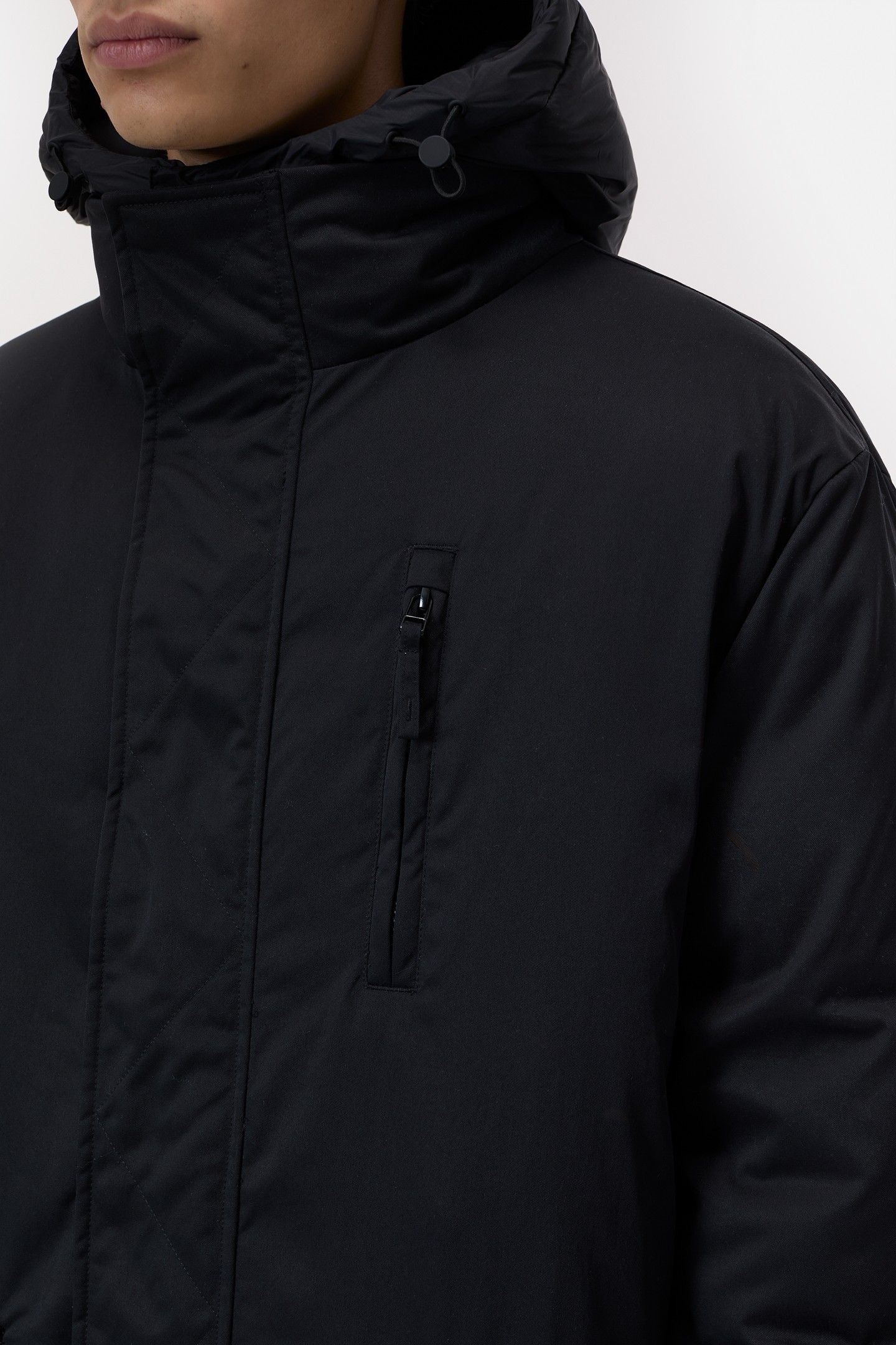 PUFFER COAT JACKET BLACK 8