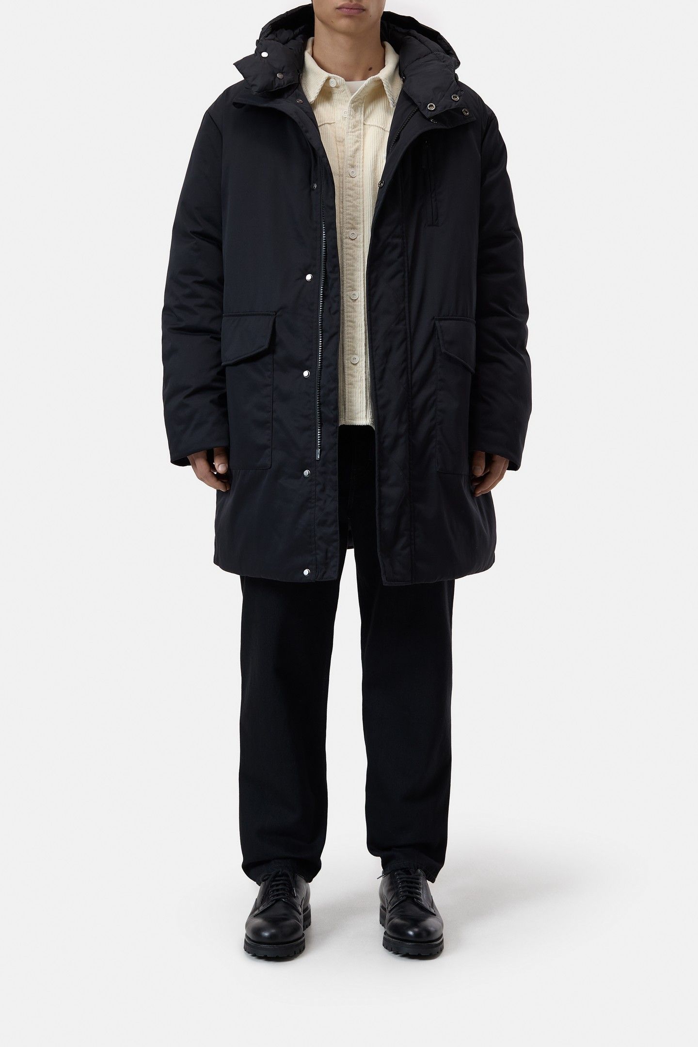 PUFFER COAT JACKET BLACK 2