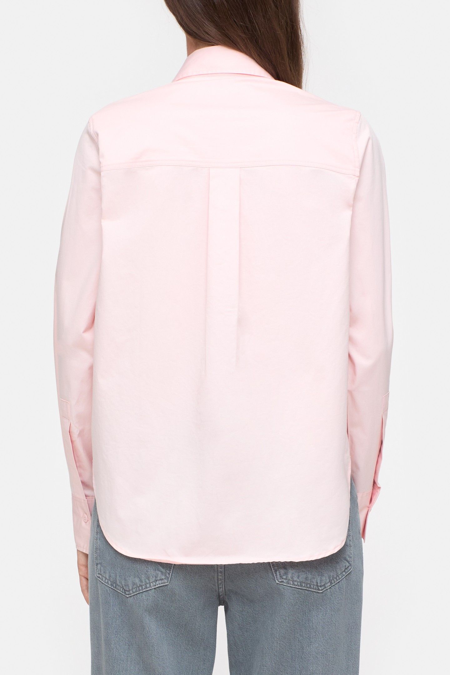 STRAIGHT FITTED BLOUSE SHIRT ENGLISH ROSE 2