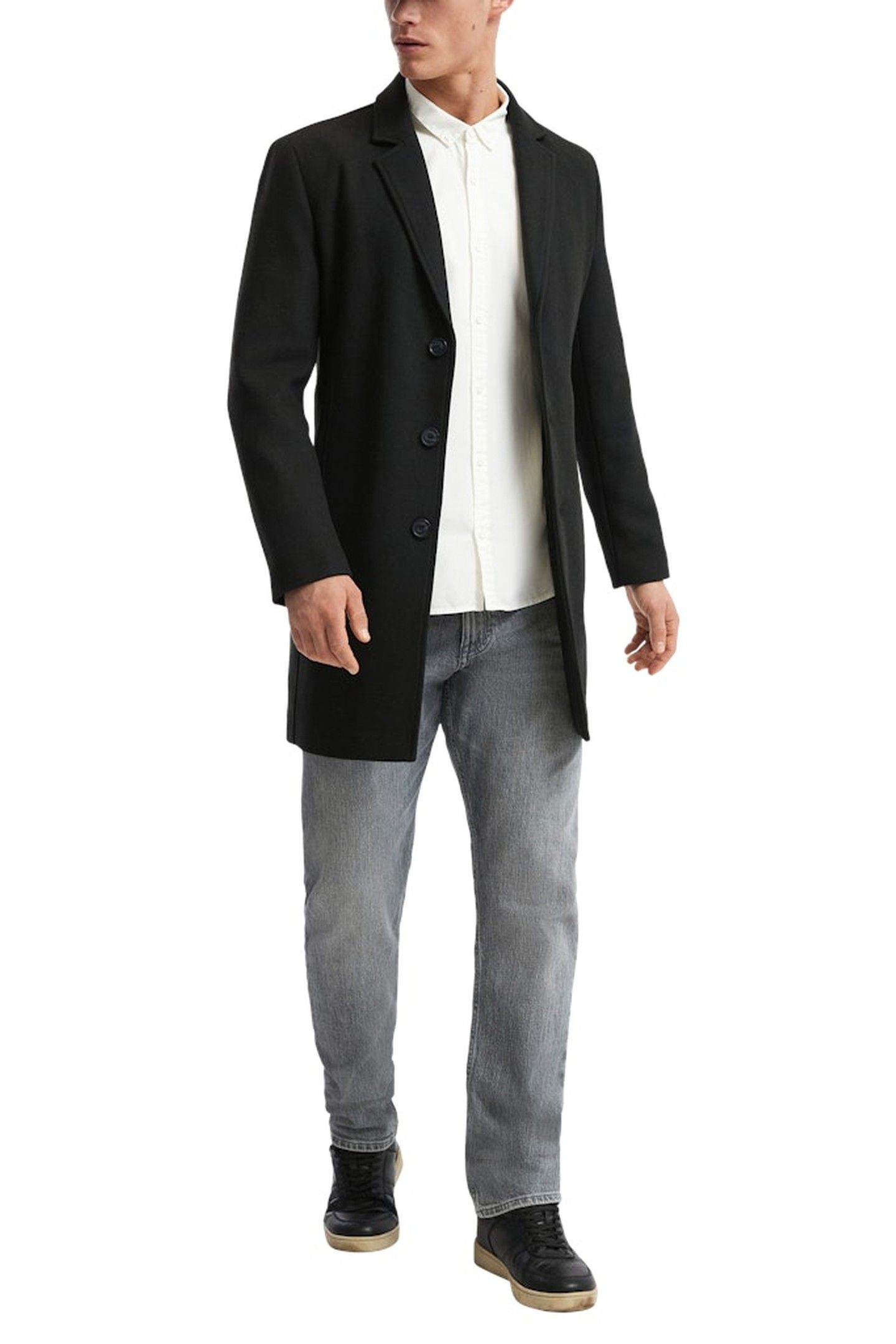 S.OLIVER-QS JACKET OUTDOOR GREY/BLACK 2