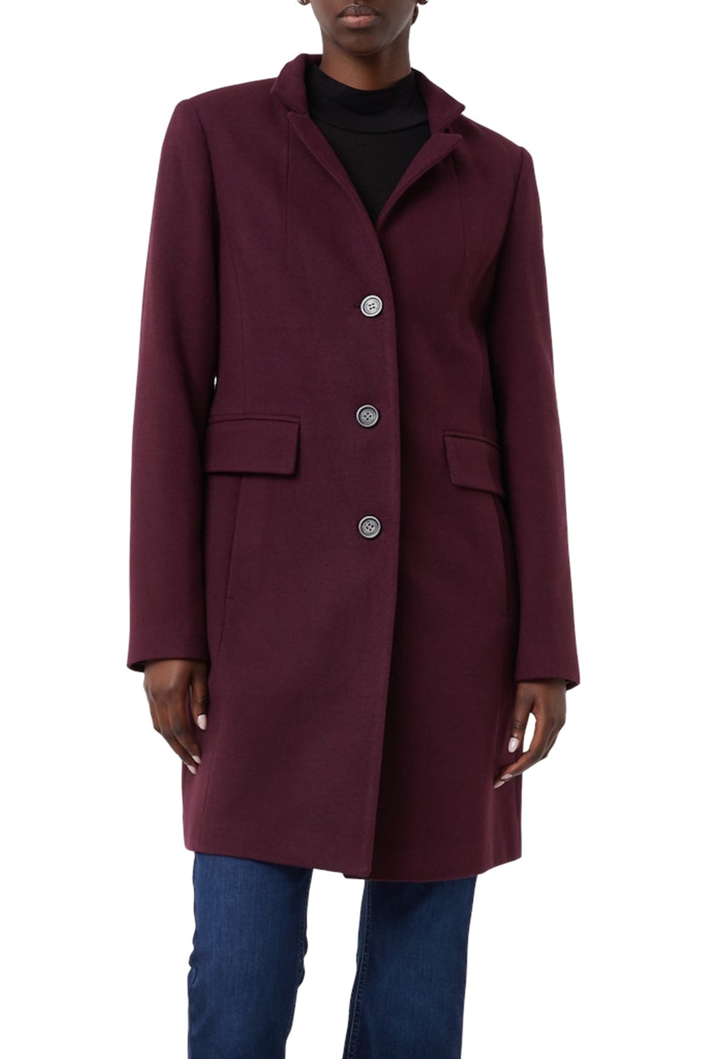 COMMA JACKET OUTDOOR AUBERGINE 1