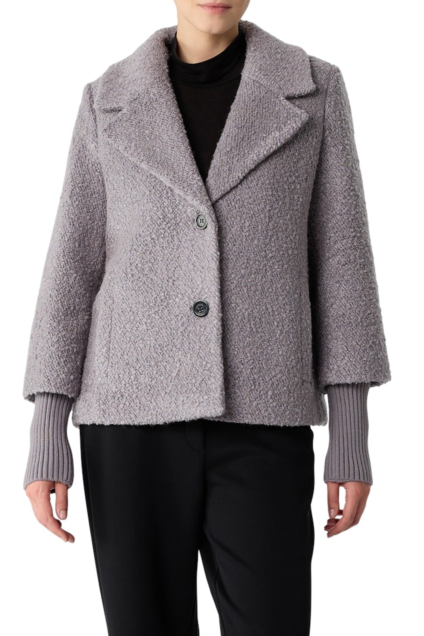 COMMA JACKET OUTDOOR GREY/BLACK 1