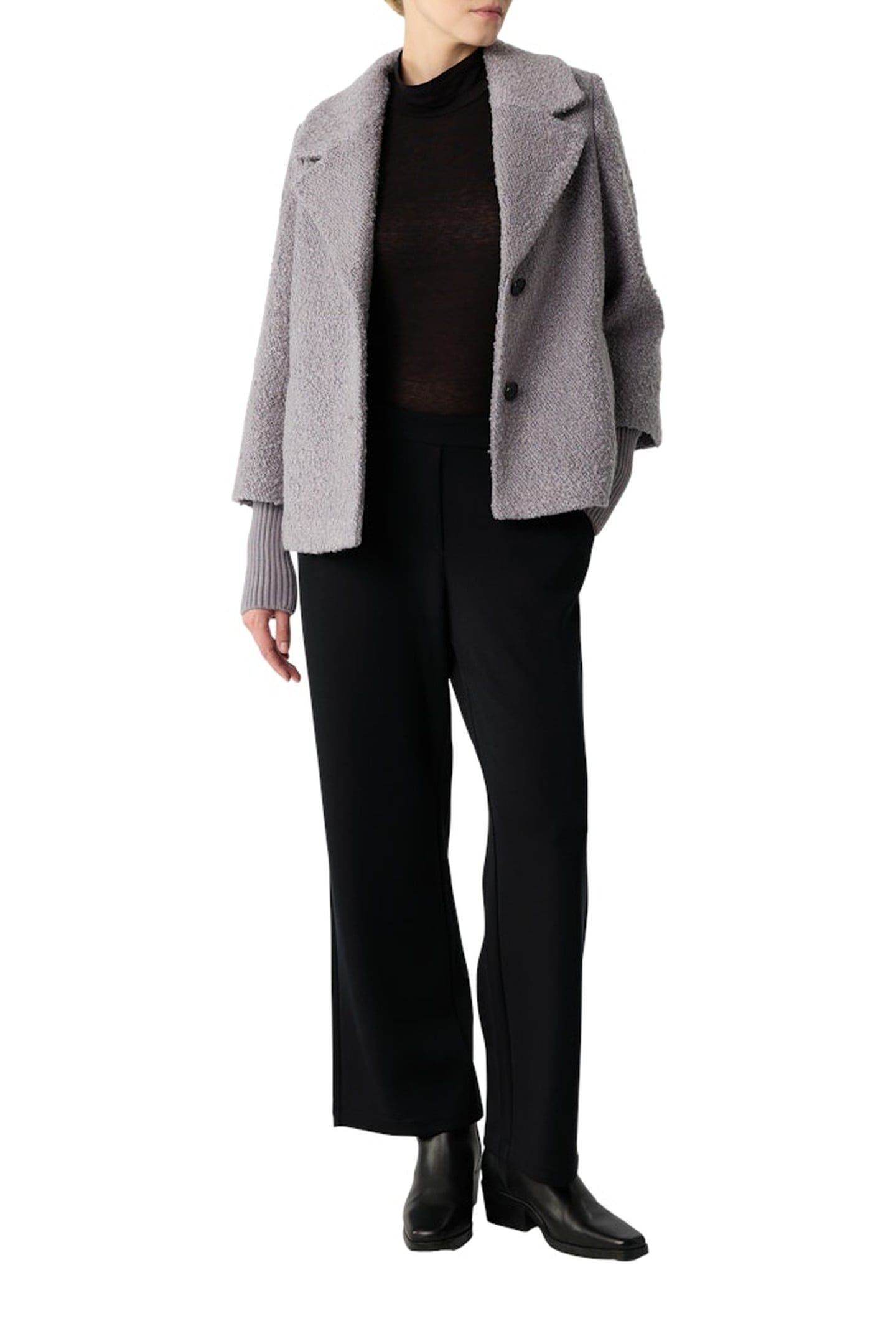 COMMA JACKET OUTDOOR GREY/BLACK 2