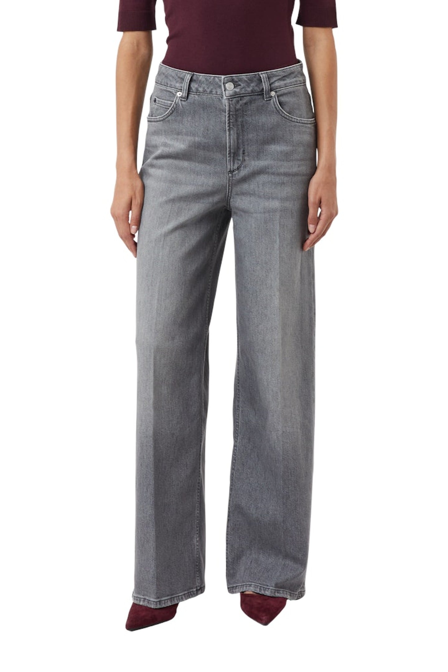 COMMA JEANS GREY DENIM 1