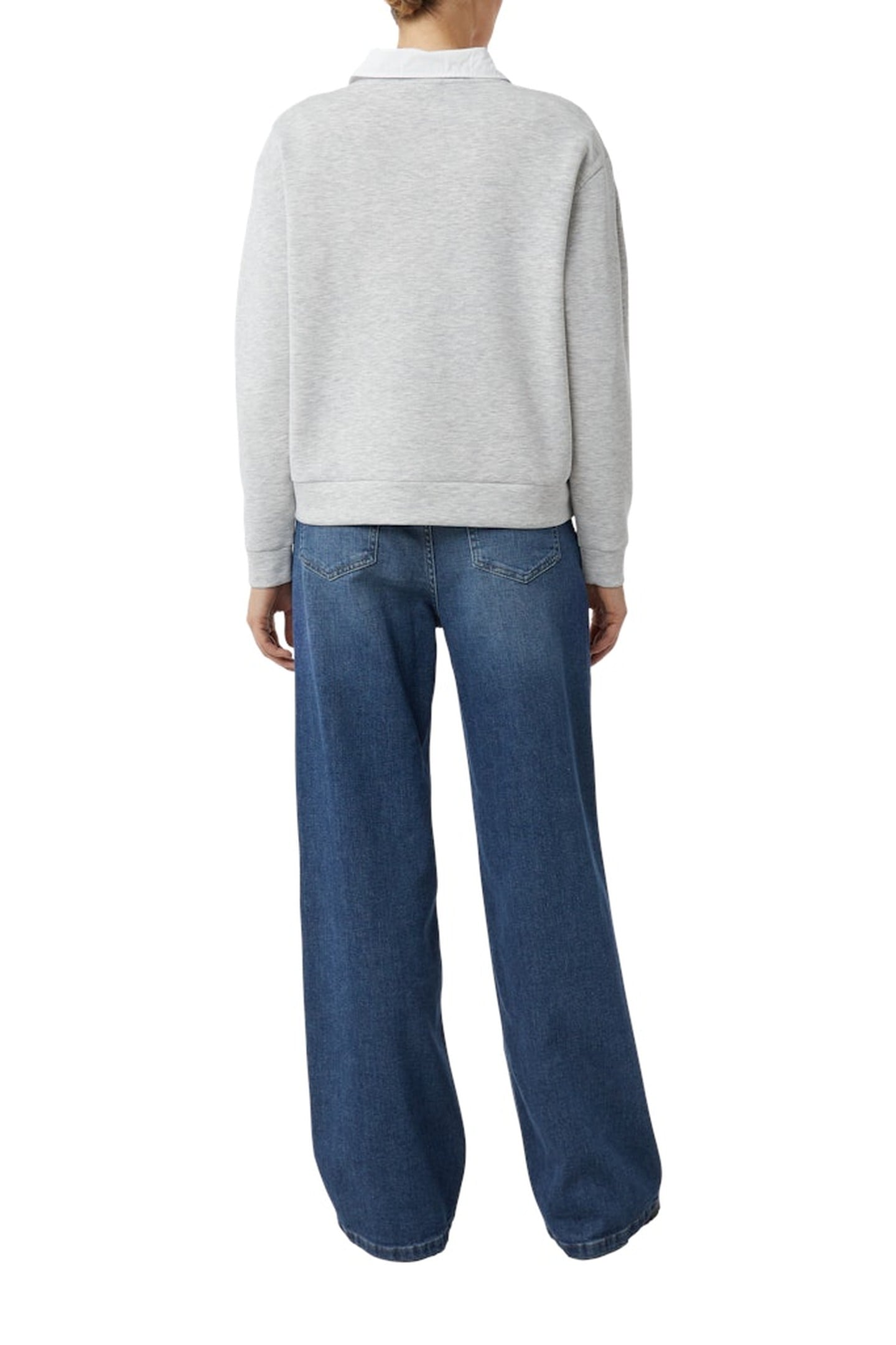 COMMA SWEATSHIRTS LIGHT GREY 3