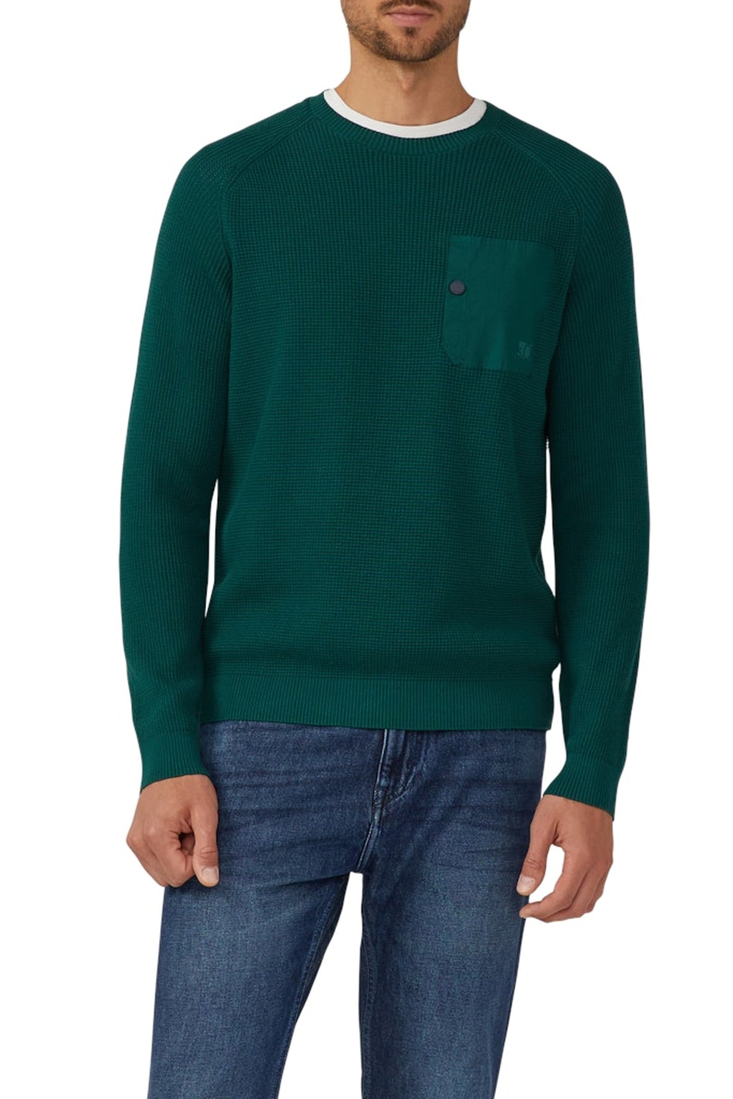 S.OLIVER PULLOVER GREEN 1