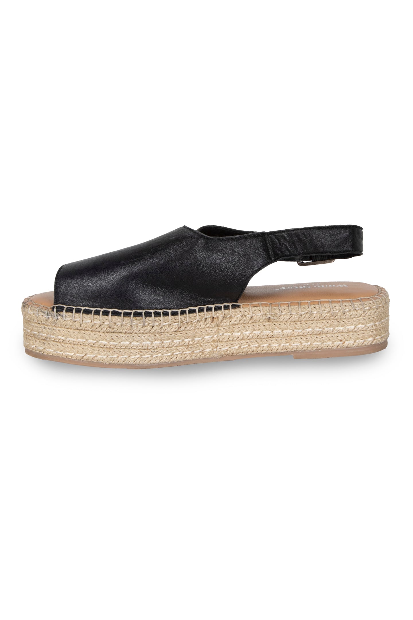 ROXANNE PEEP TOE FLATFORM BLACK 2