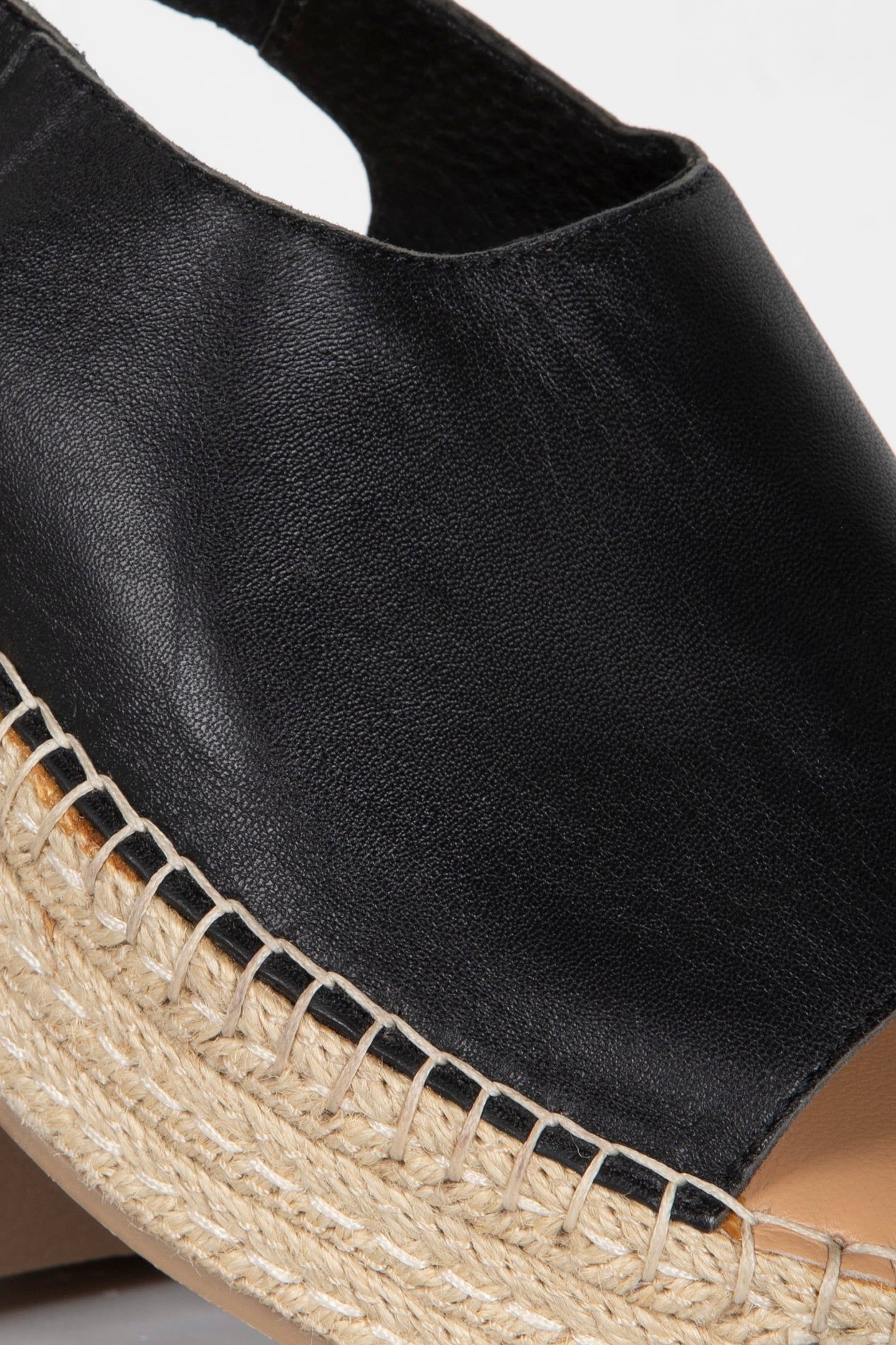 ROXANNE PEEP TOE FLATFORM BLACK 4