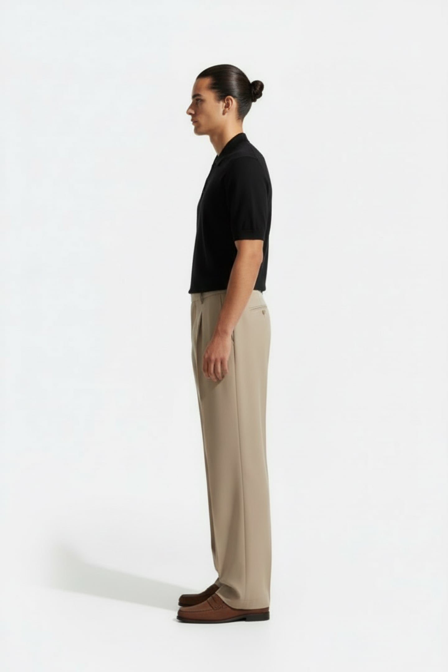 ROWAN SS POLO WASHED BLACK 3
